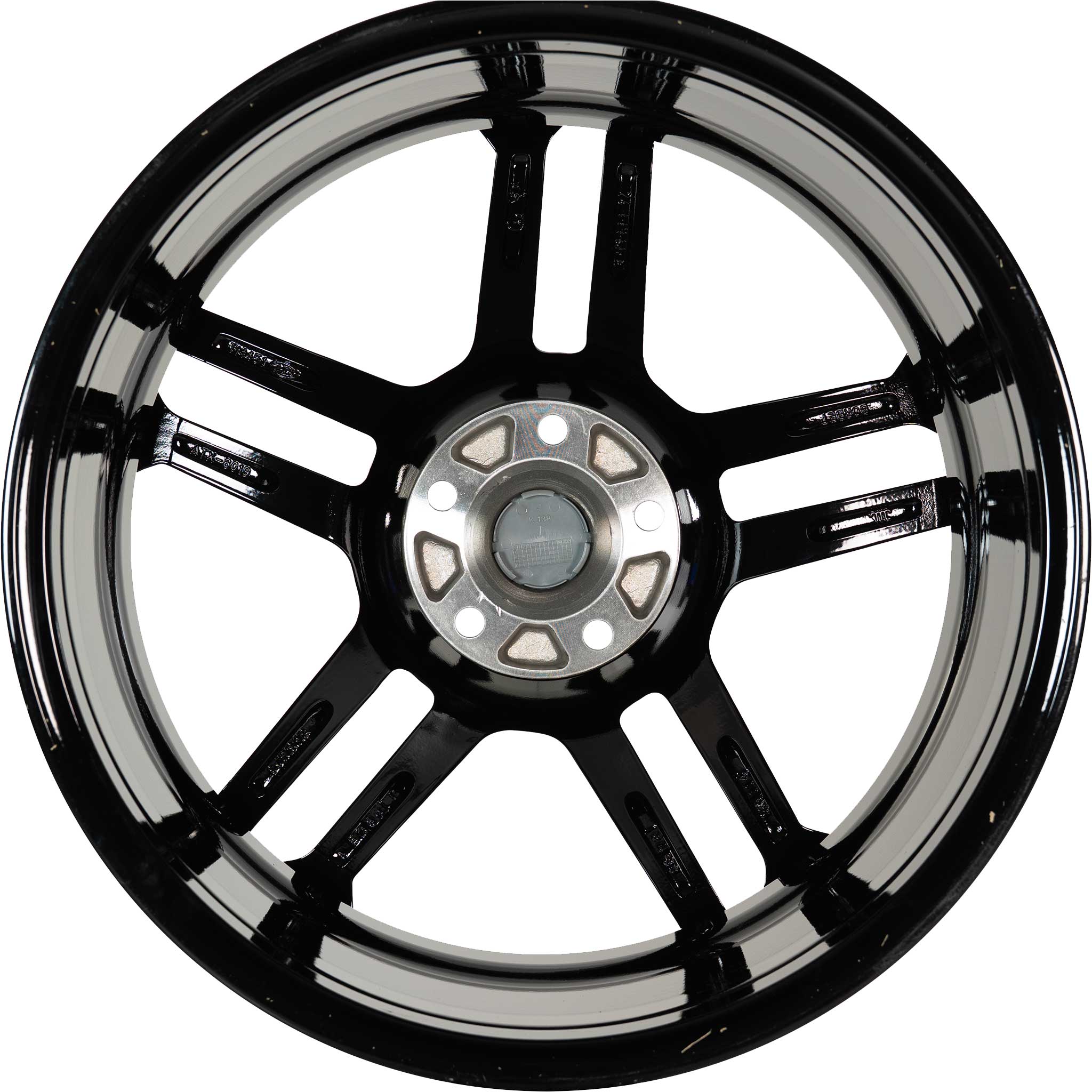 Borbet ATX Black Glossy Polished Alloy Wheel Product Image #5