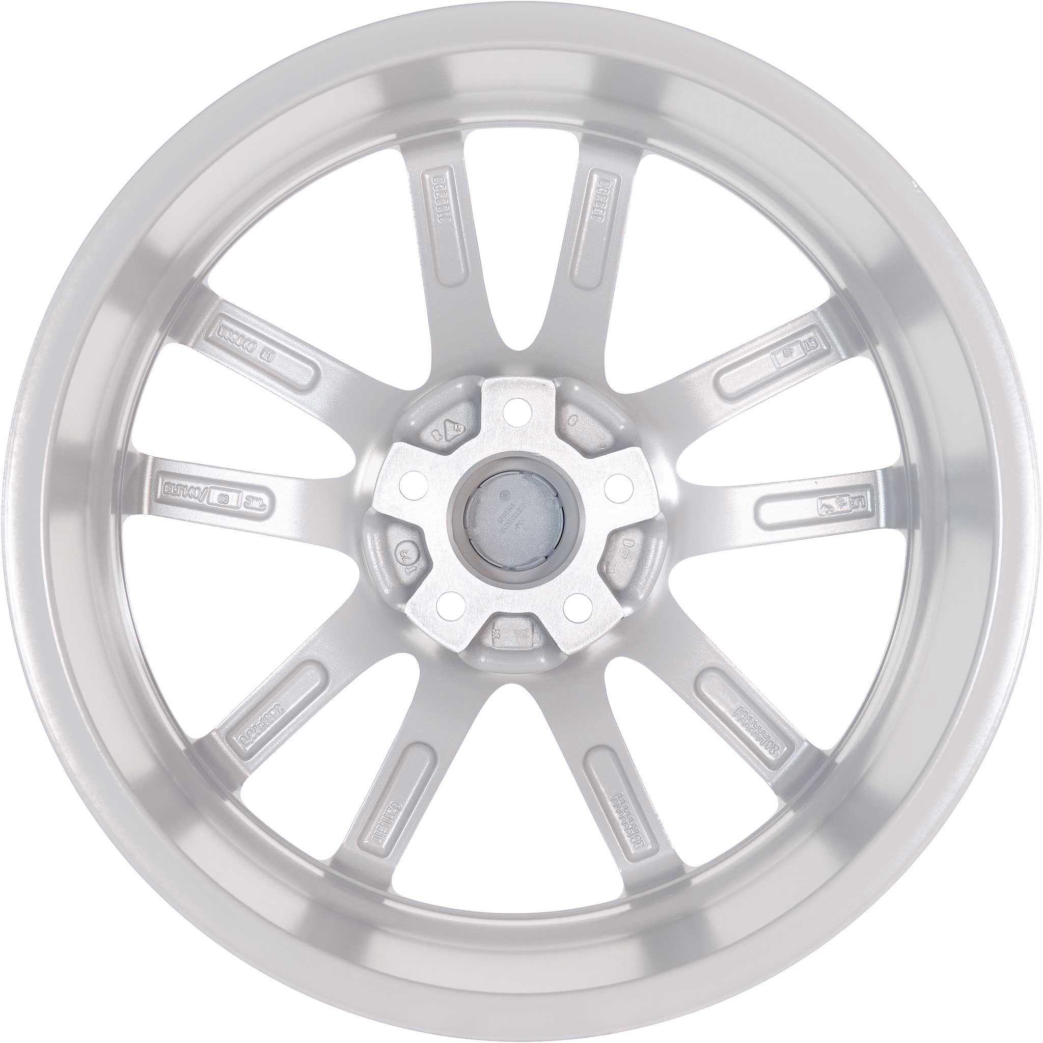 Borbet W Crystal Silver Alloy Wheel Product Image #5