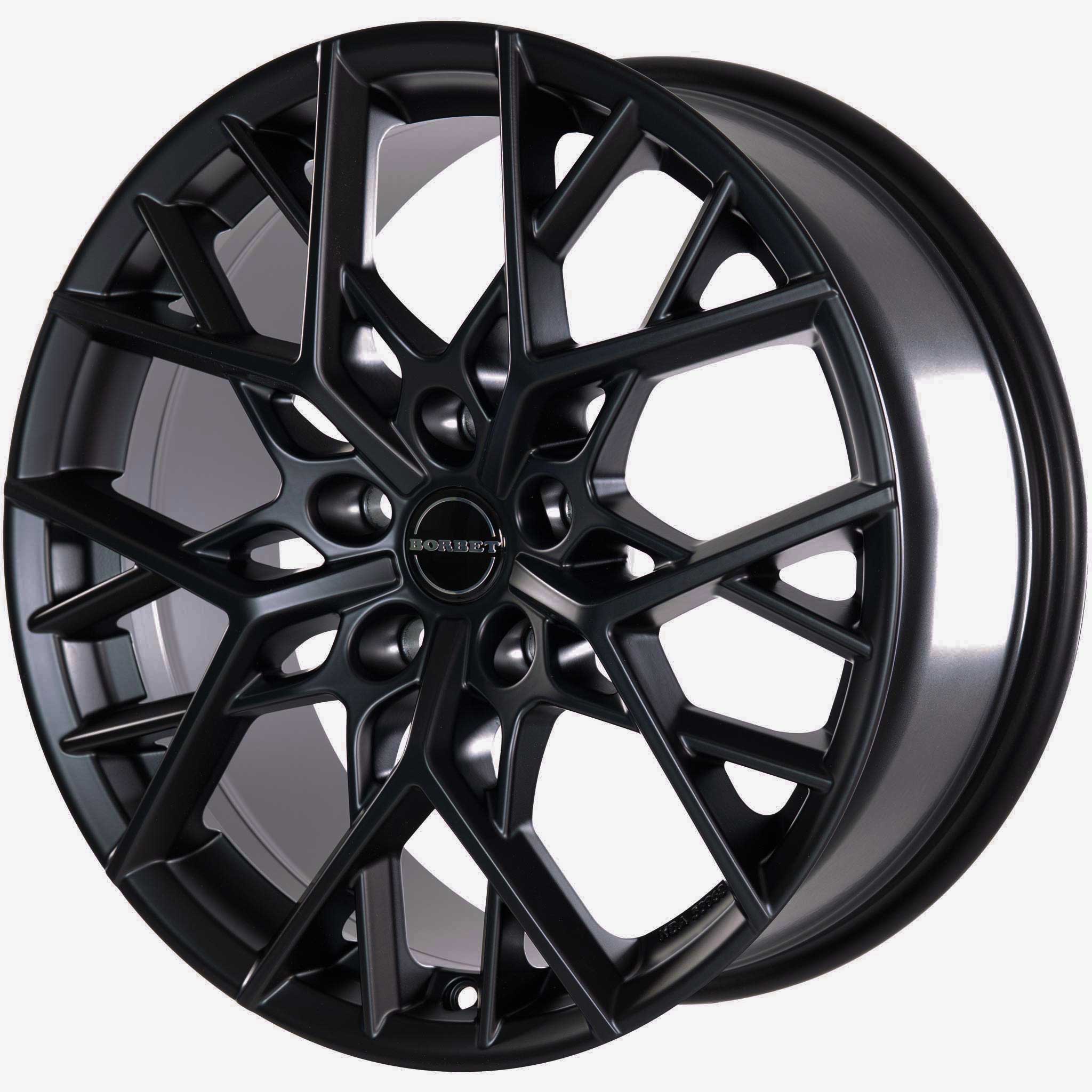 Borbet BY Matt Black Alloy Wheel Product Image #4
