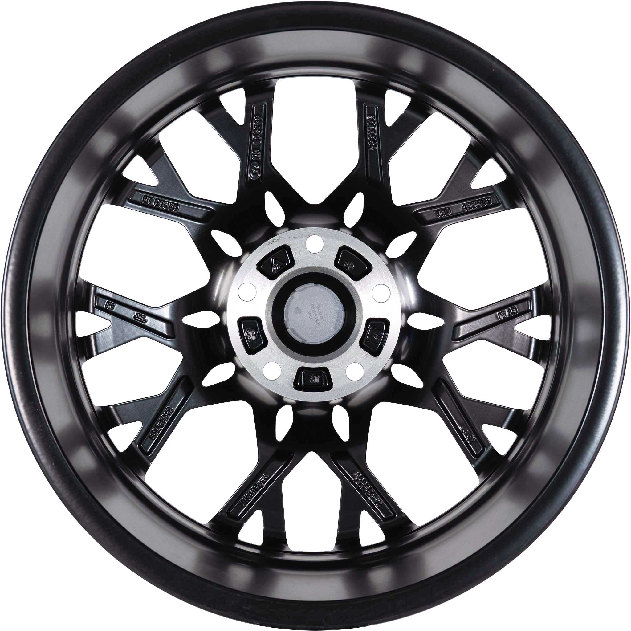 Borbet BY Matt Black Alloy Wheel Product Image #5