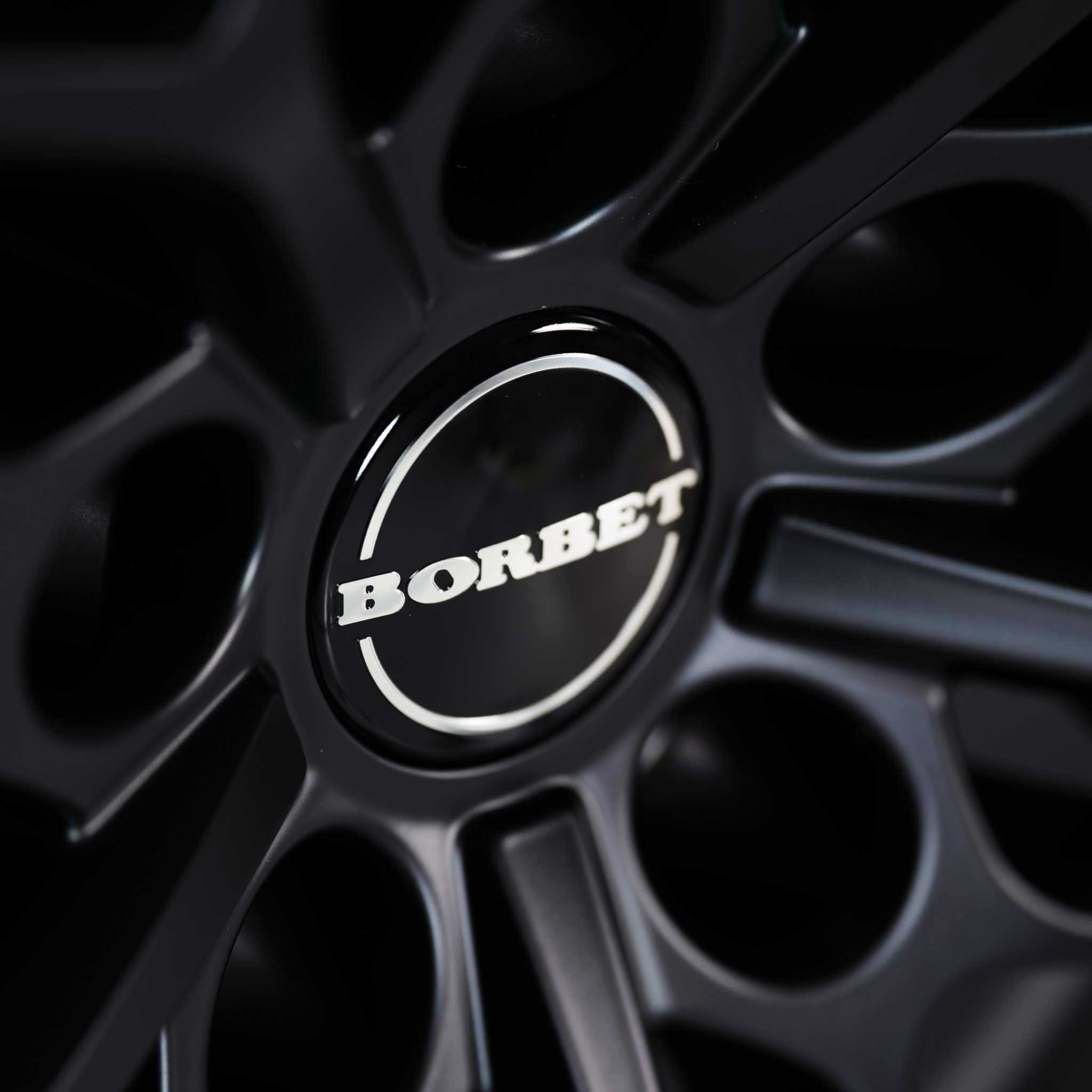 Borbet BY Matt Black Alloy Wheel Product Image #6