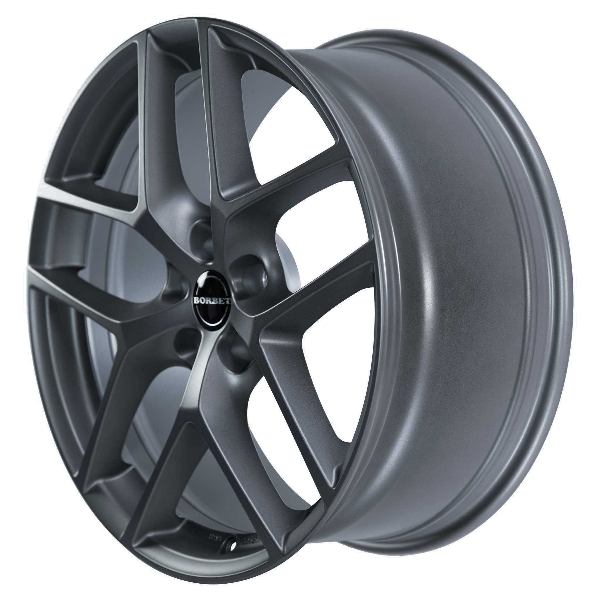 Borbet Y Matt Titanium Alloy Wheel Product Image #4