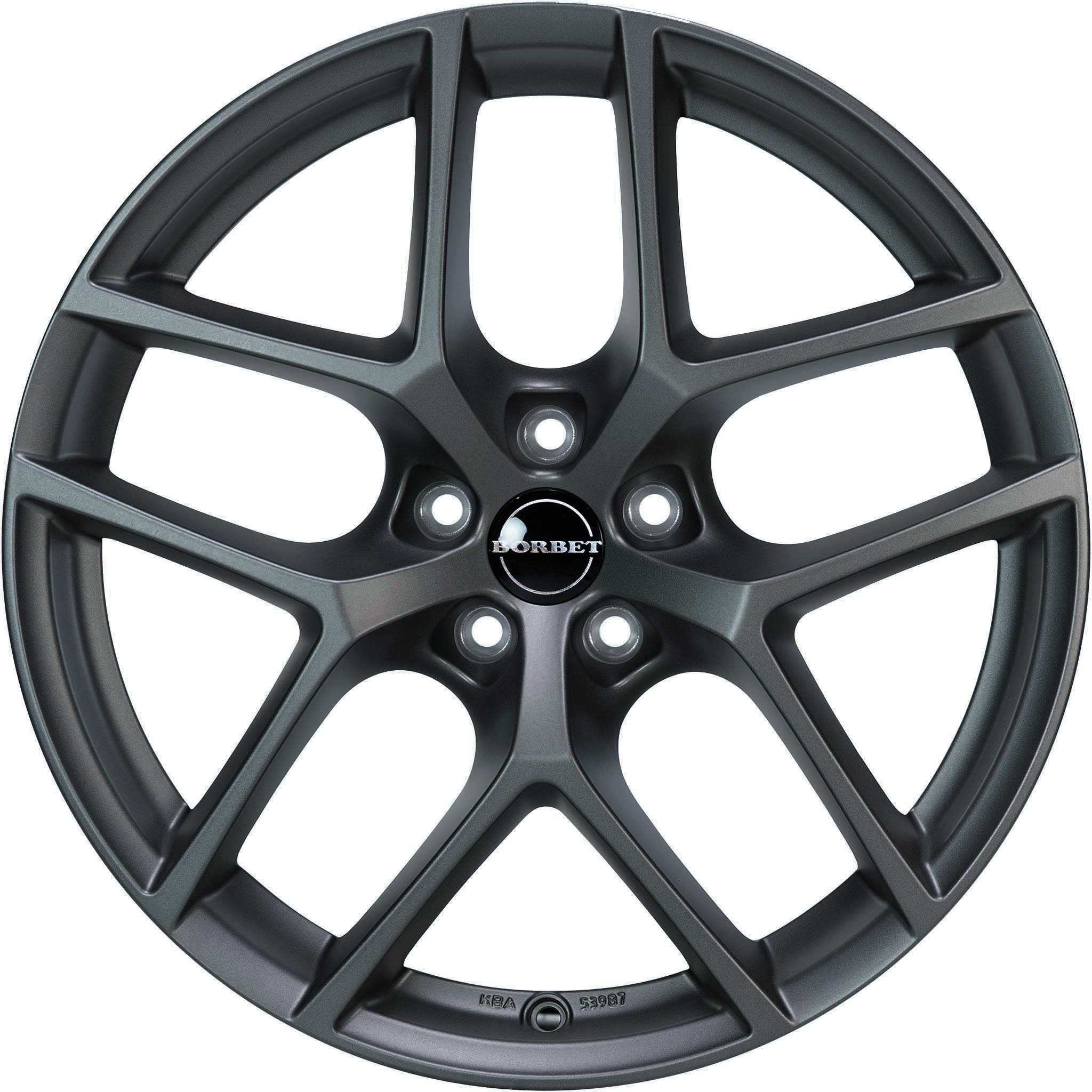 Borbet Y Matt Titanium Alloy Wheel Product Image #3