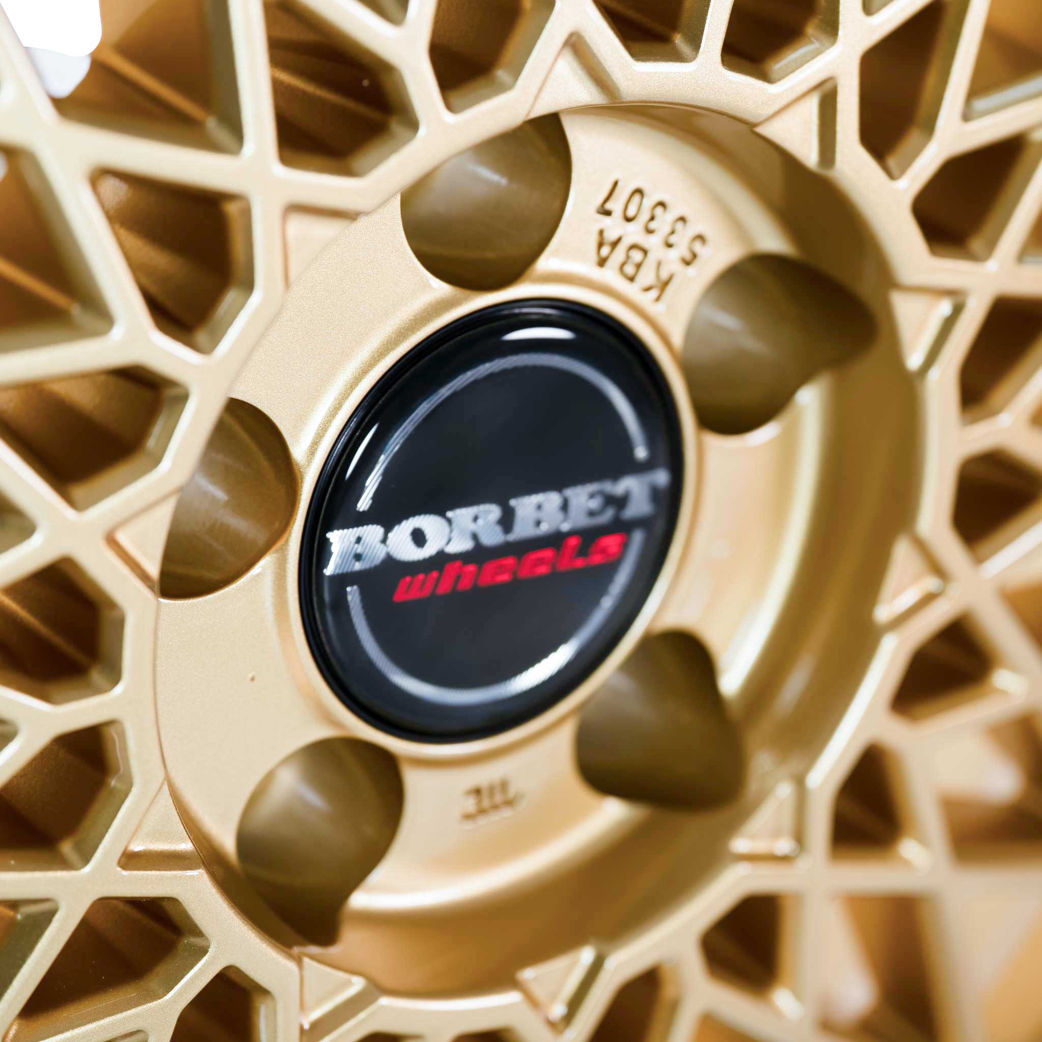 Borbet B Gold Rim Polished Alloy Wheel Product Image #6