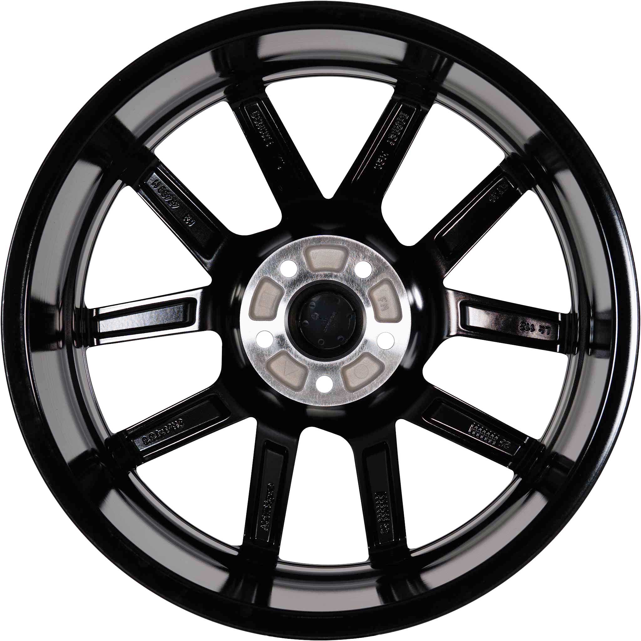 Borbet N Glossy Black Alloy Wheel Product Image #3