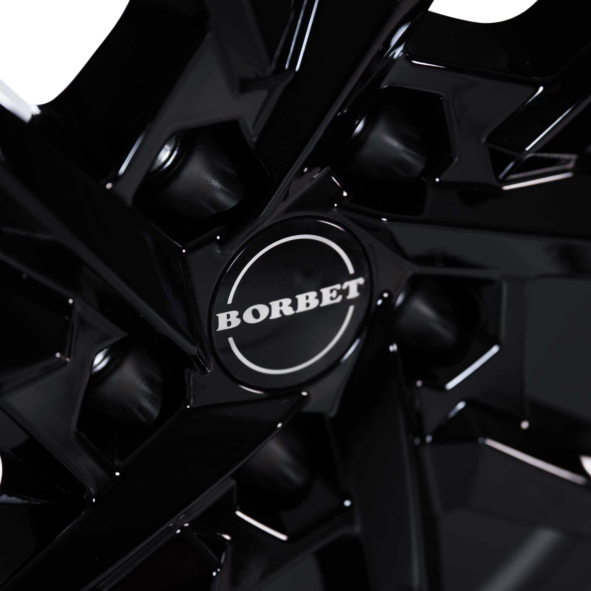 Borbet N Glossy Black Alloy Wheel Product Image #4