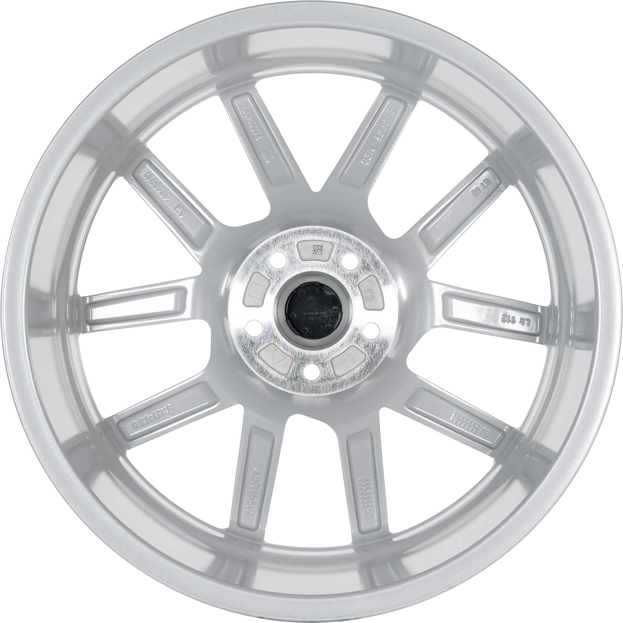 Borbet N Crystal Silver Alloy Wheel Product Image #3