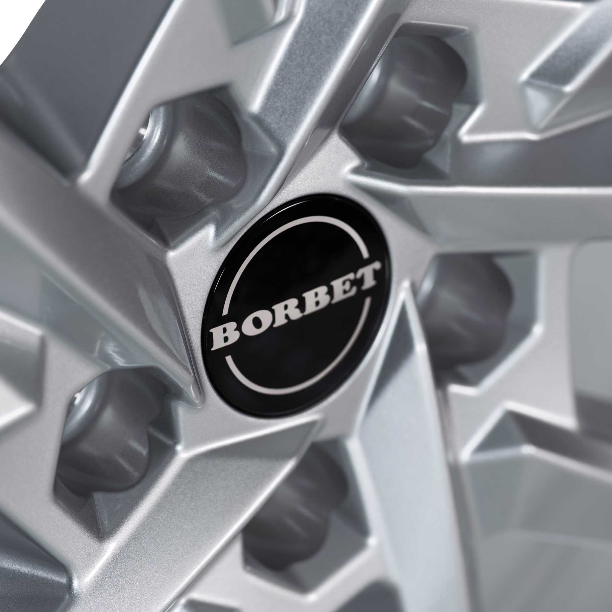 Borbet N Crystal Silver Alloy Wheel Product Image #4