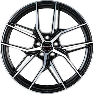 Borbet QX Matt Black Polished Alloy Wheel for Lexus GS S16 - Sizes 19in