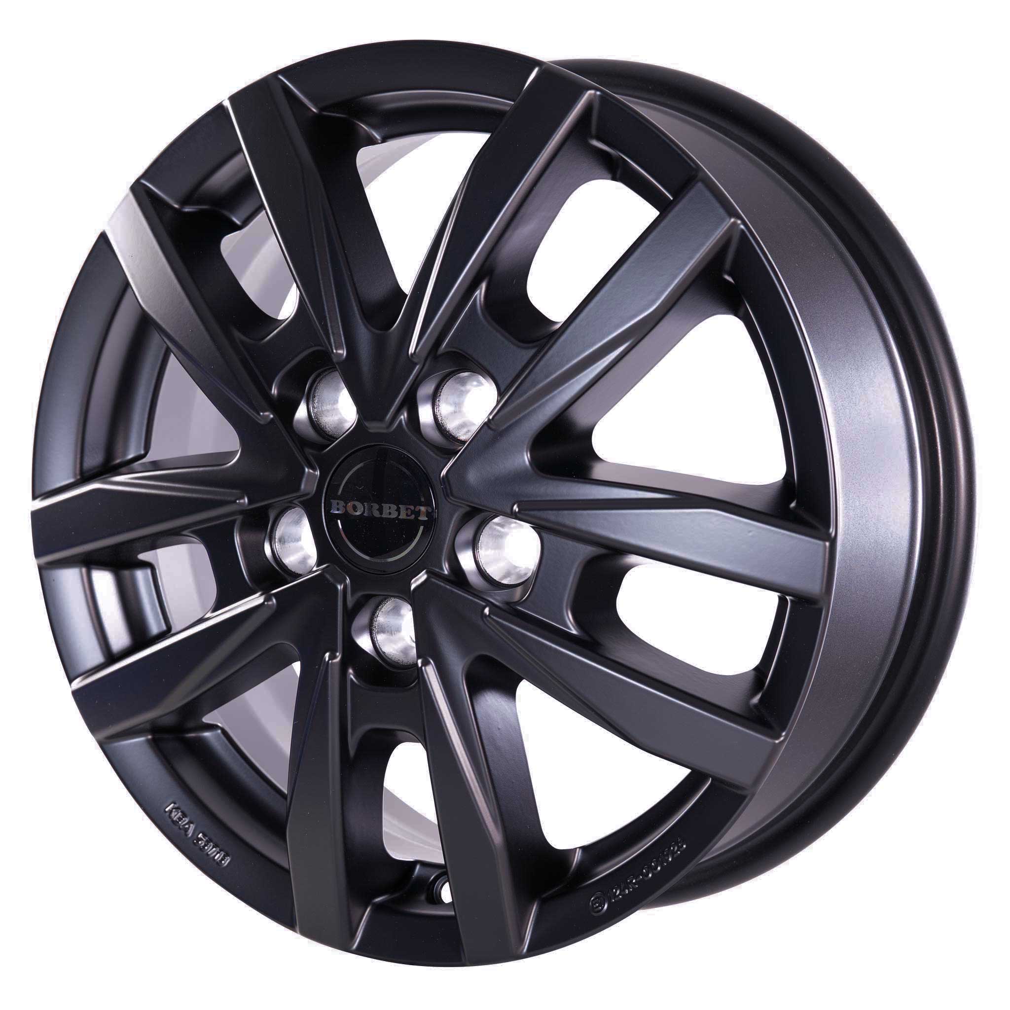 Borbet CW5 Matt Black Alloy Wheel Product Image #4