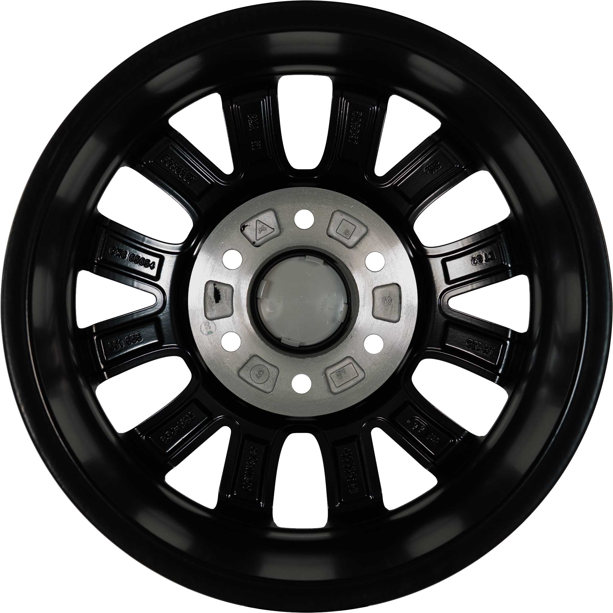 Borbet CW6 Matt Black Alloy Wheel Product Image #4