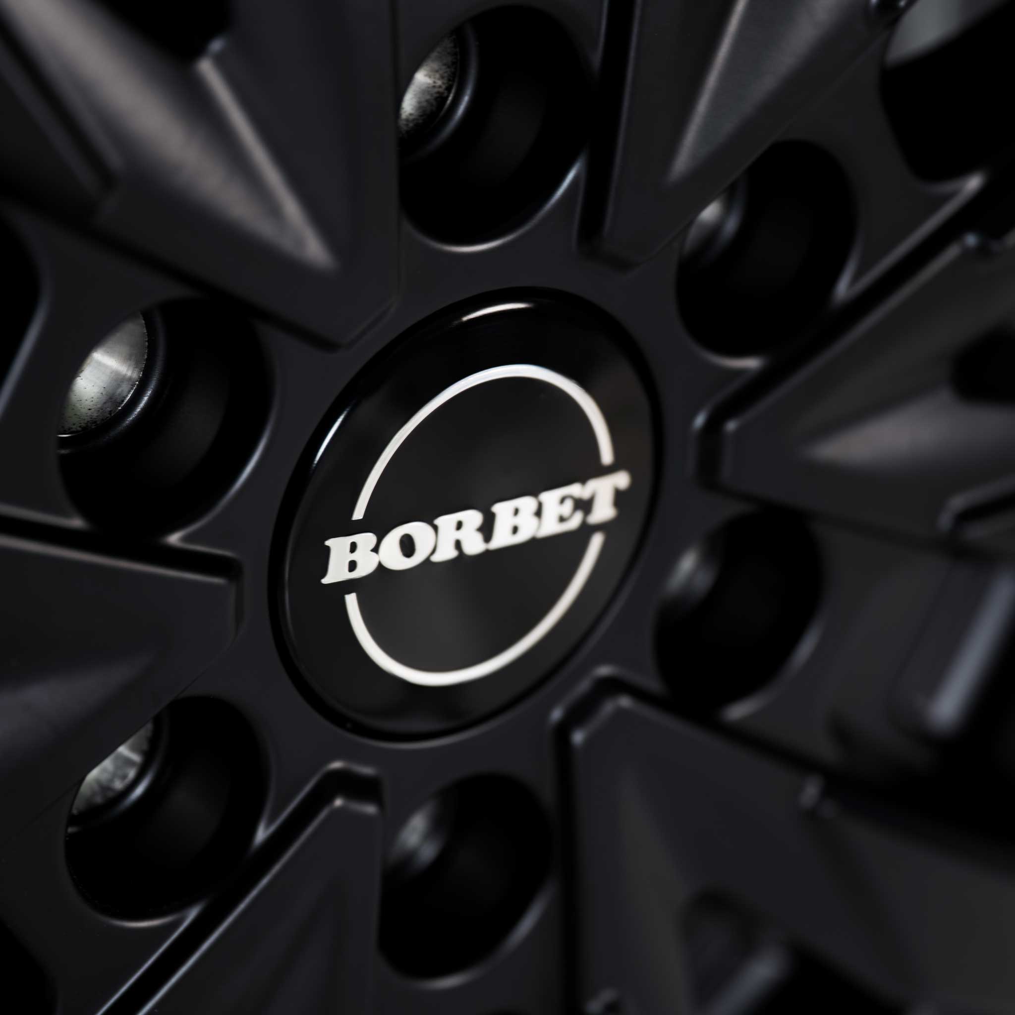 Borbet CW6 Matt Black Alloy Wheel Product Image #5