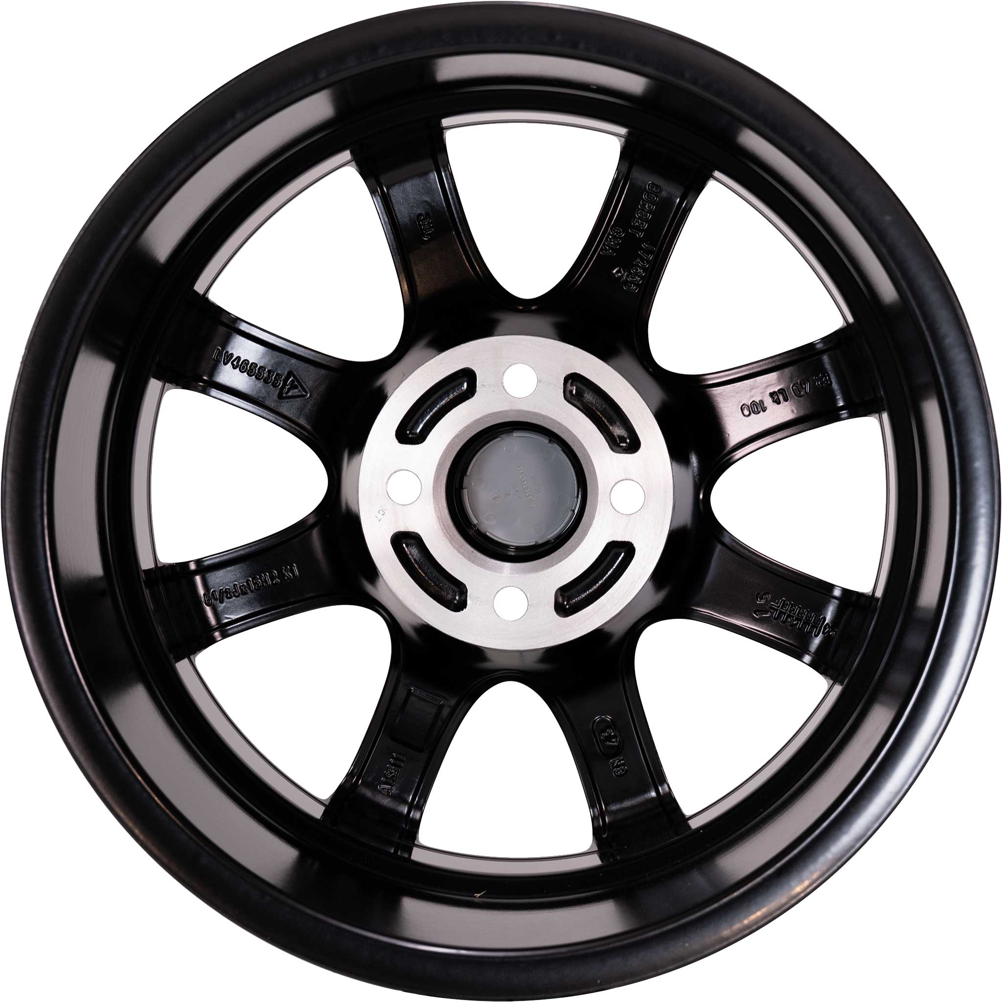 Borbet LV4 Glossy Black Alloy Wheel Product Image #5