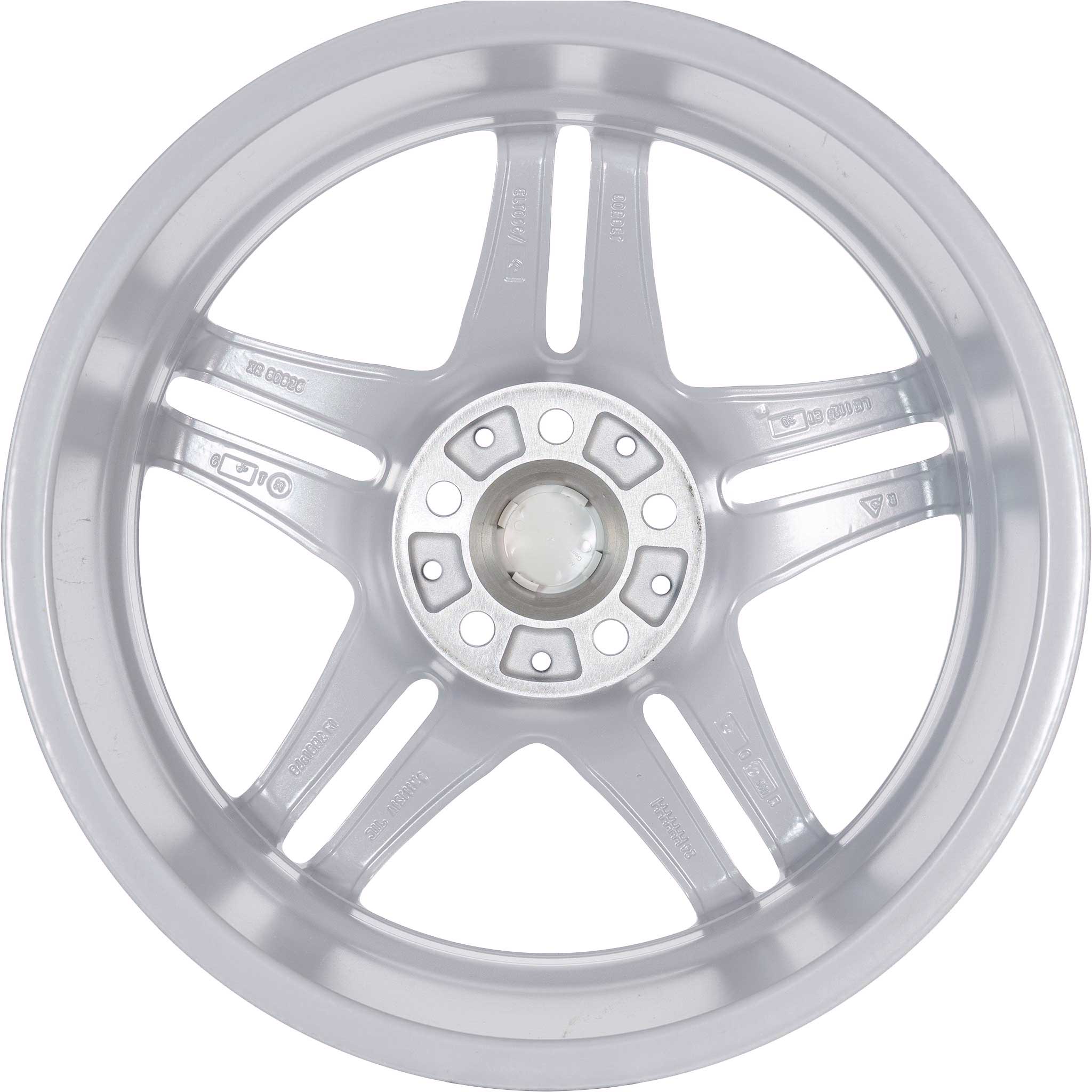 Borbet XR Brilliant Silver Alloy Wheel Product Image #5