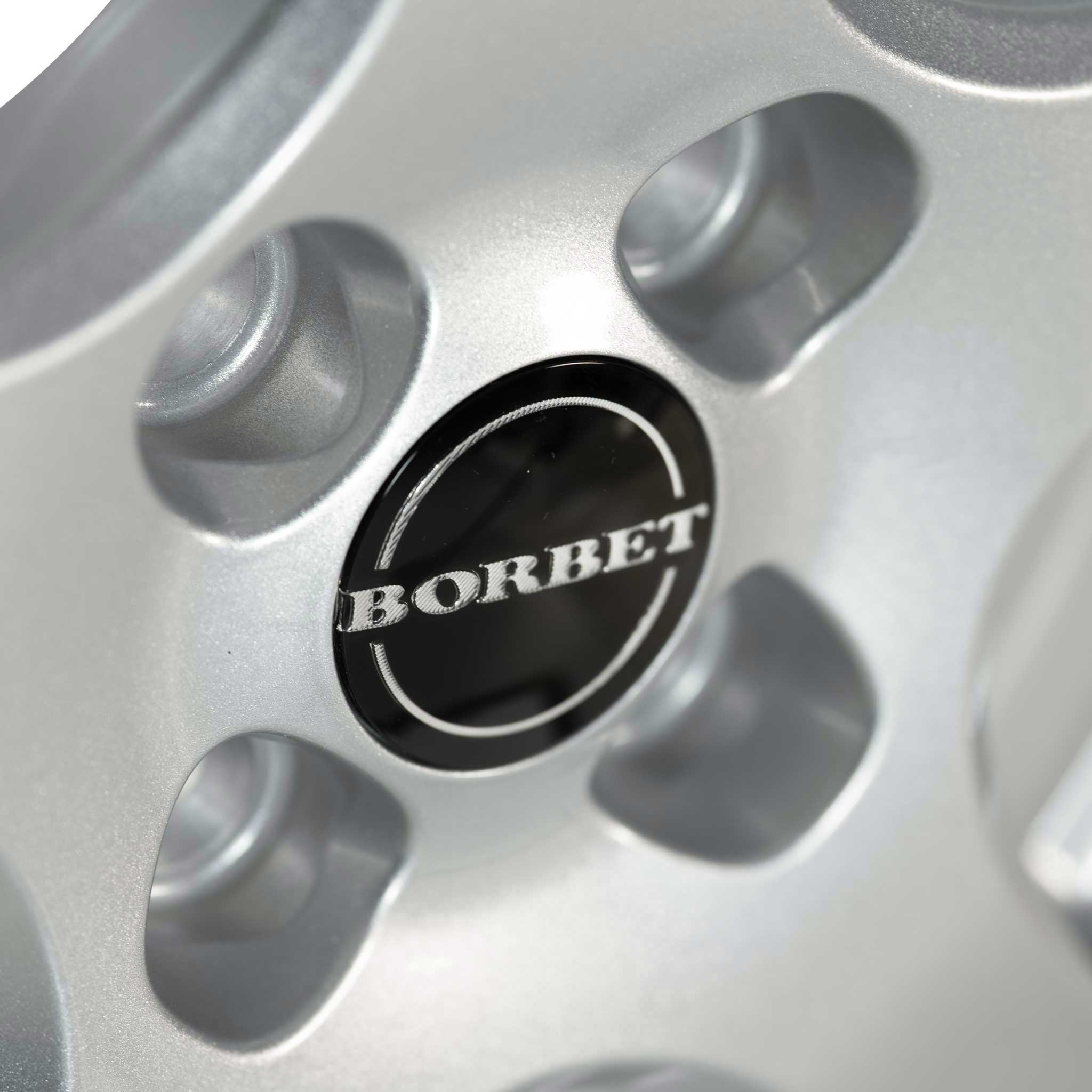 Borbet F Brilliant Silver Alloy Wheel Product Image #6