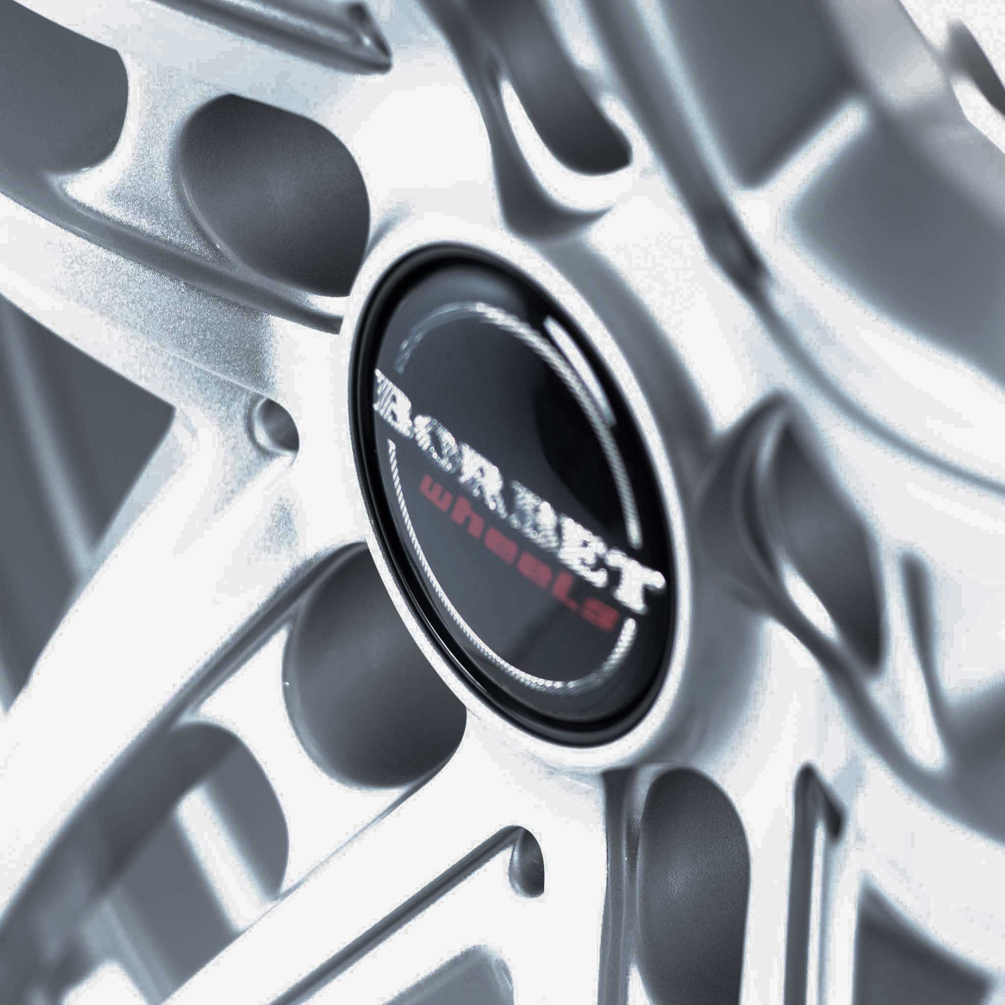 Borbet XRT Brilliant Silver Alloy Wheel Product Image #6