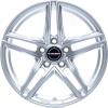 Borbet XRT Brilliant Silver Wheel Img 3