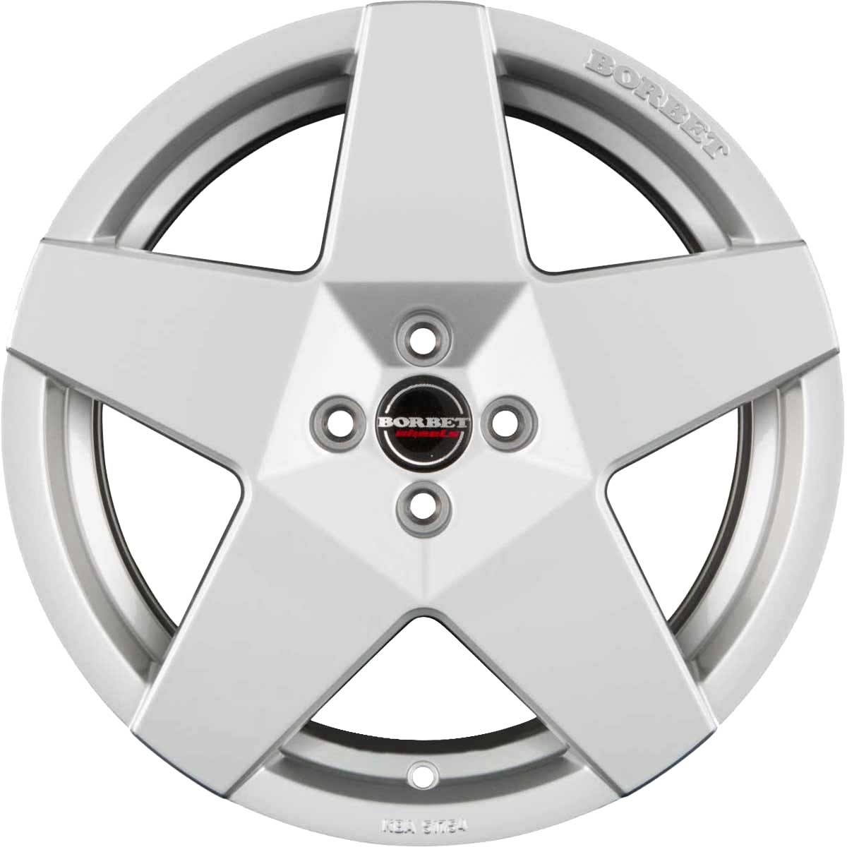 Borbet A New Brilliant Silver Alloy Wheel Product Image #3
