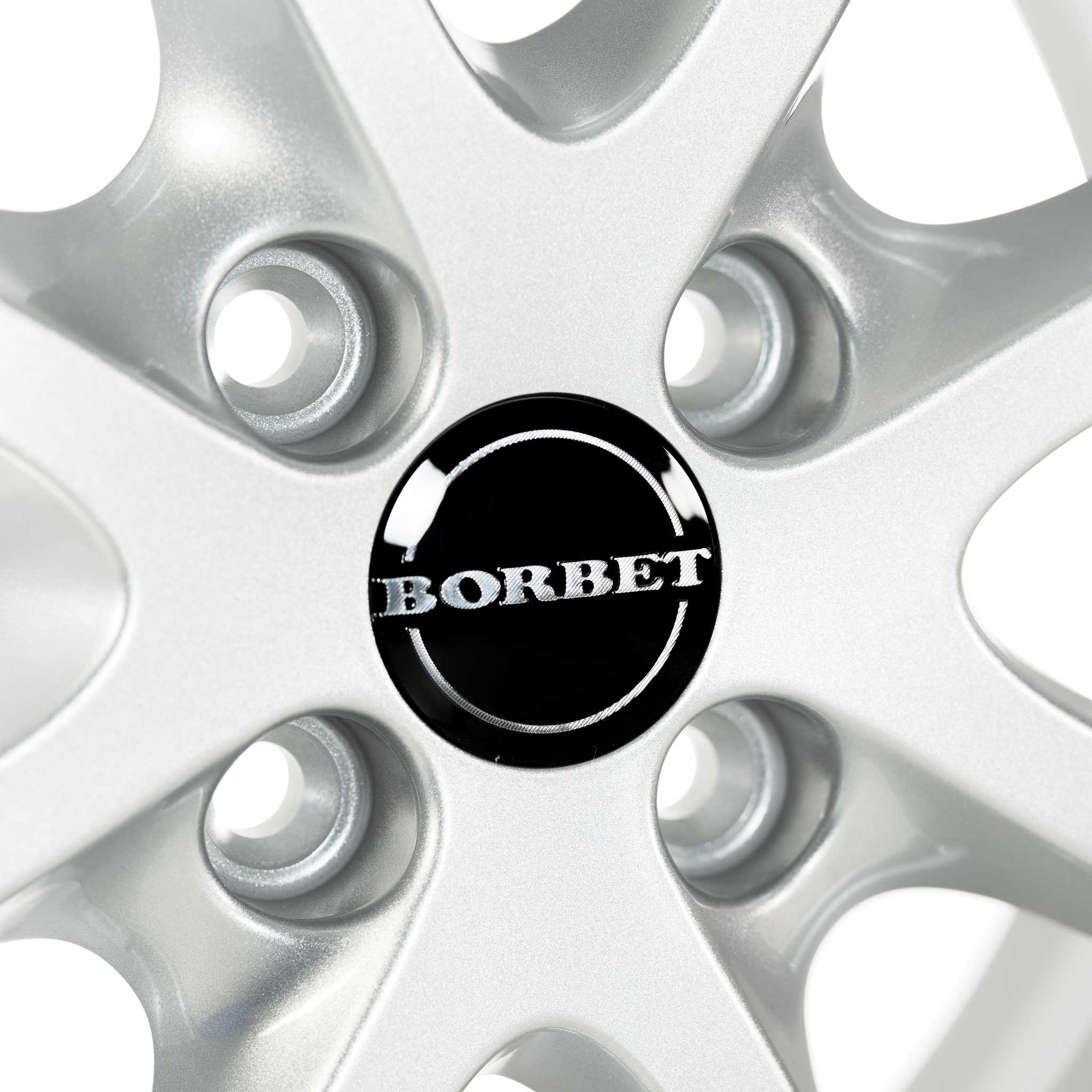 Borbet LV4 Crystal Silver Alloy Wheel Product Image #6