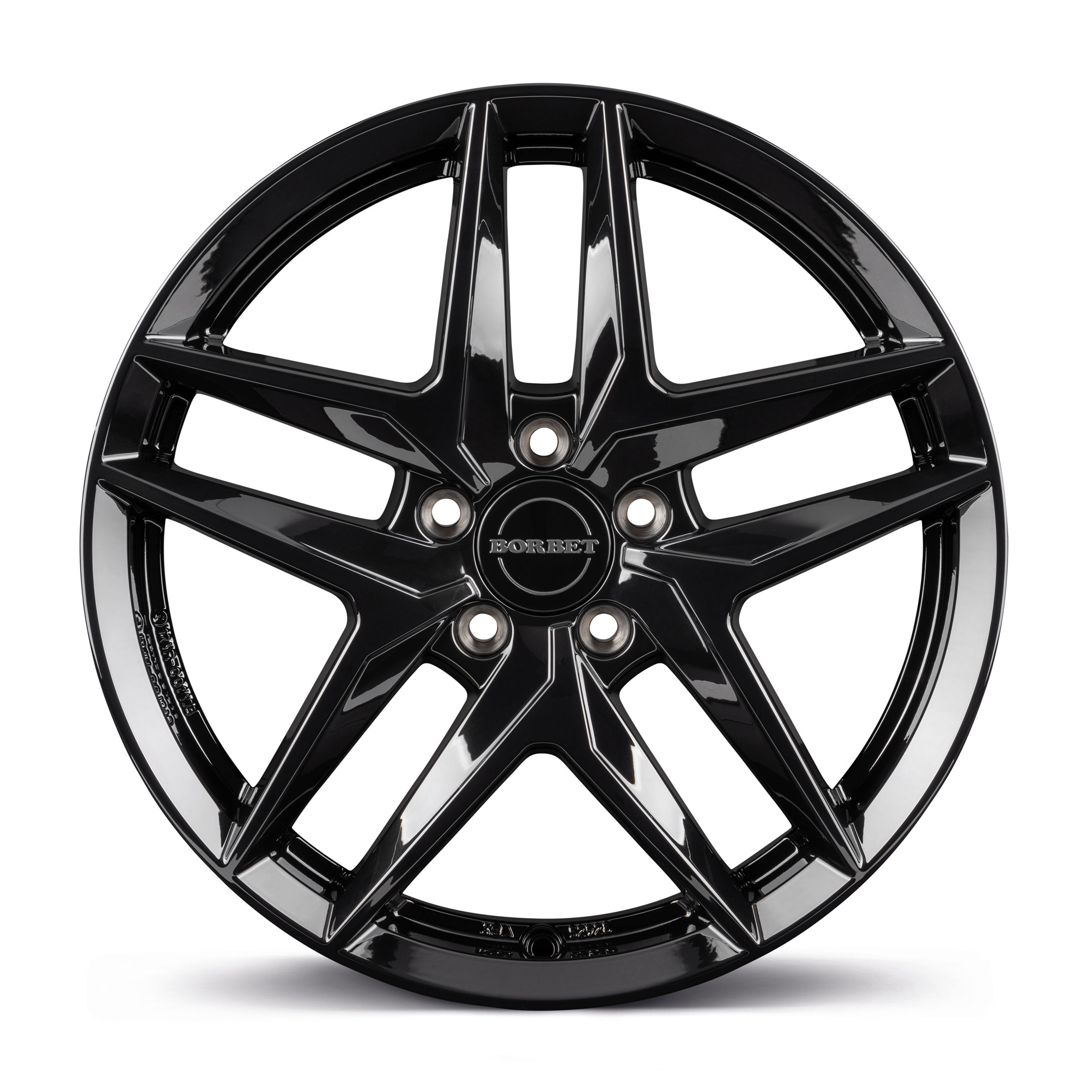 Borbet Z Glossy Black Alloy Wheel Product Image #3