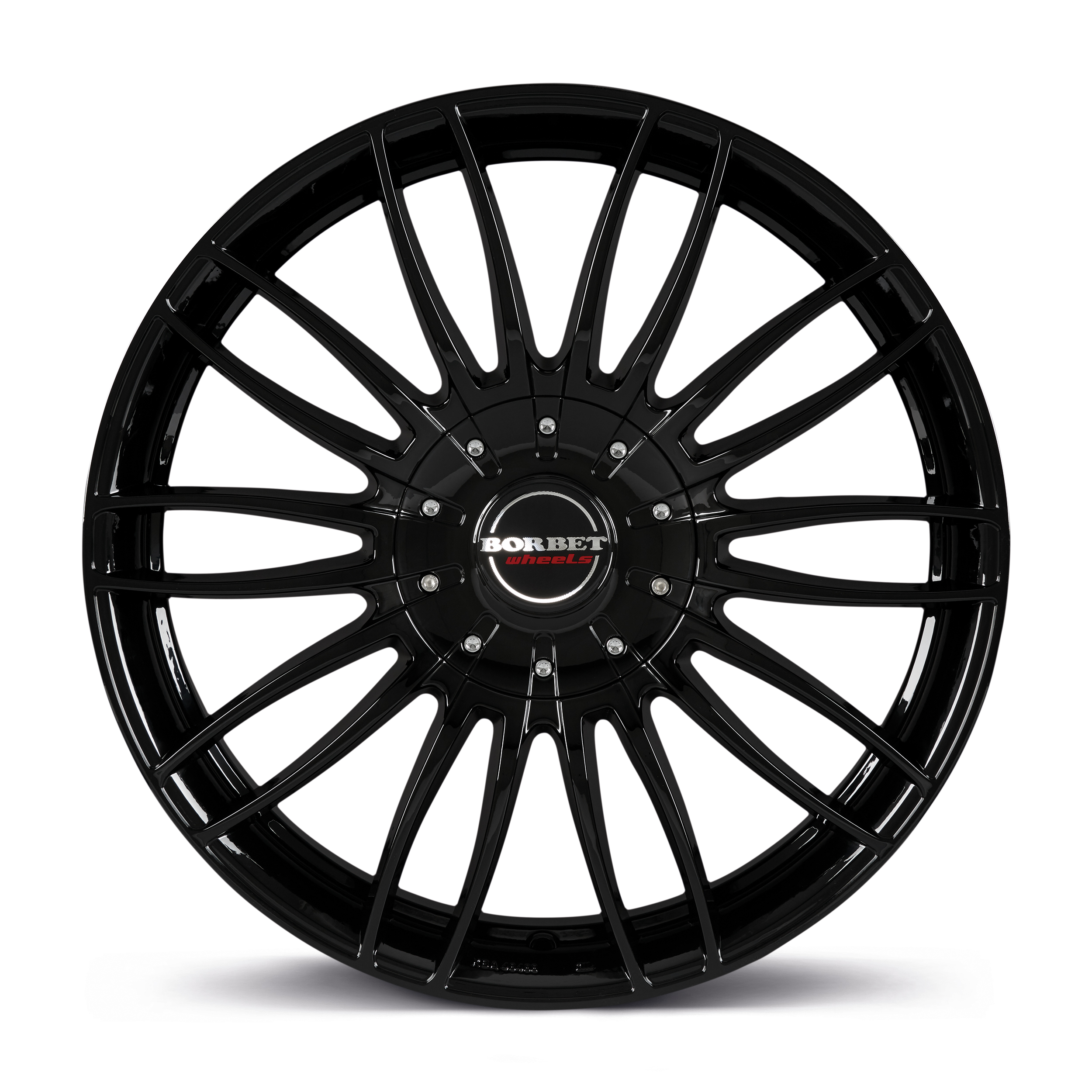 Borbet CW3 Glossy Black Alloy Wheel Product Image #1