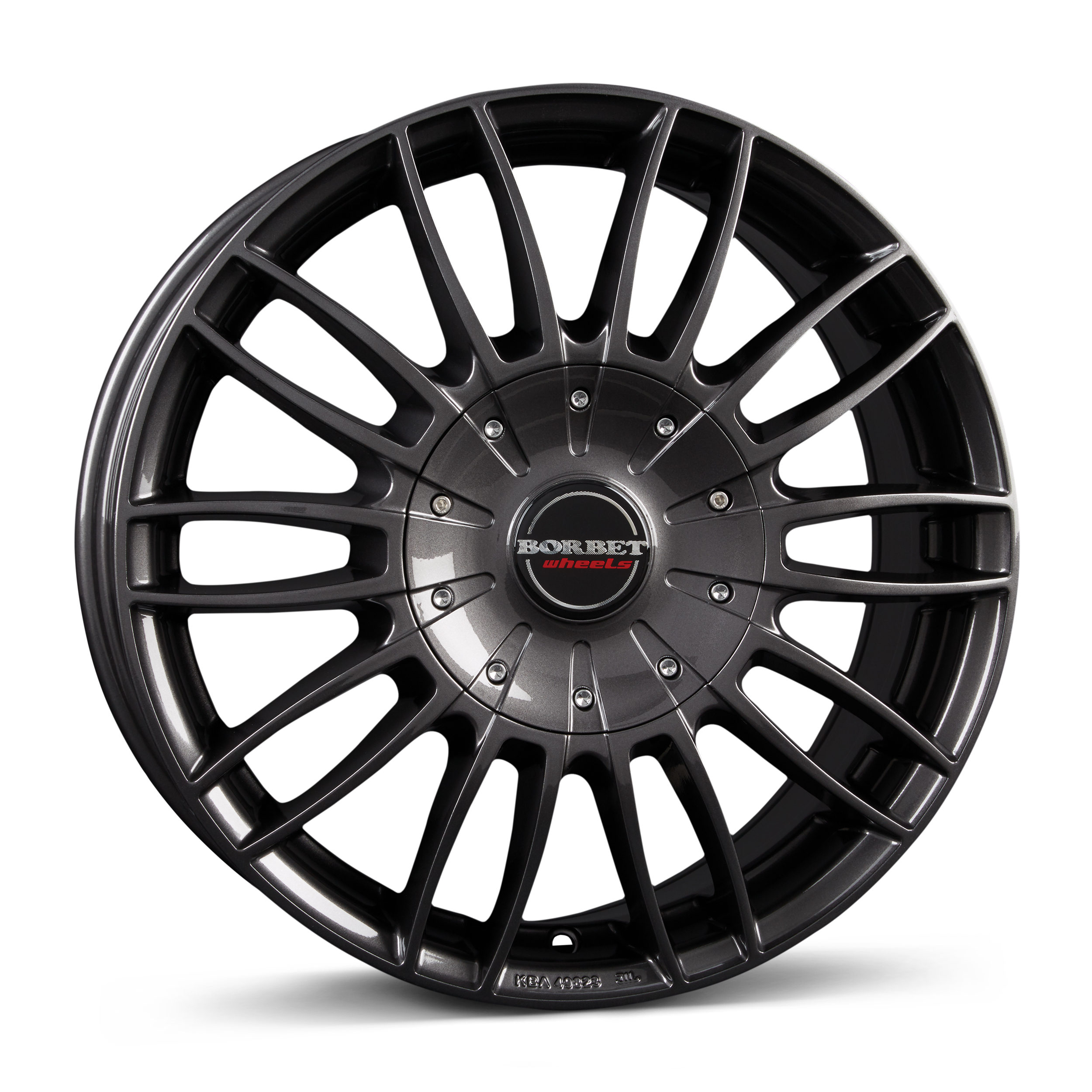 Borbet CW3 Mistral Anthracite Glossy Alloy Wheel Product Image #1