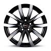 Borbet CW5 Matt Black Polished Wheel Img 3