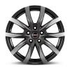 Borbet CW5 Mistral Anthracite Glossy Polished Wheel Img 3