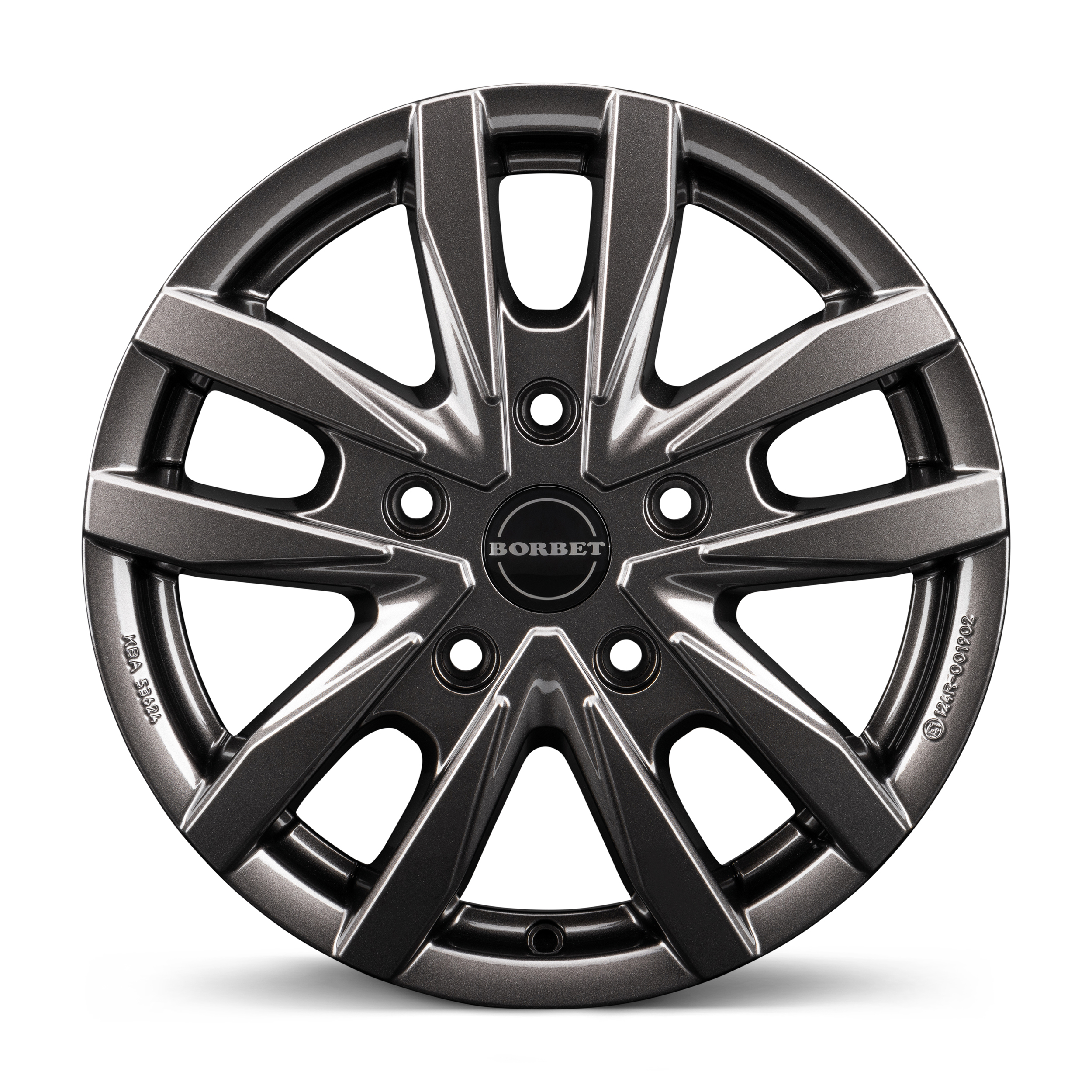 Borbet CW5 Mistral Anthracite Glossy Alloy Wheel Product Image #3