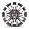Borbet CW6 Mistral Anthracite Glossy Polished Wheel Img 3