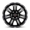 Borbet CW8 black rim window polished matt Wheel Img 1