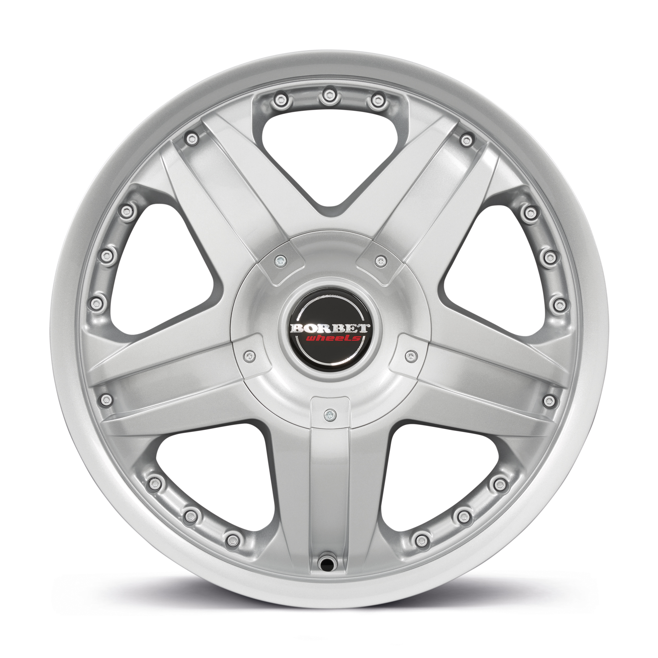 Borbet CWB Crystal Silver Alloy Wheel Product Image #1