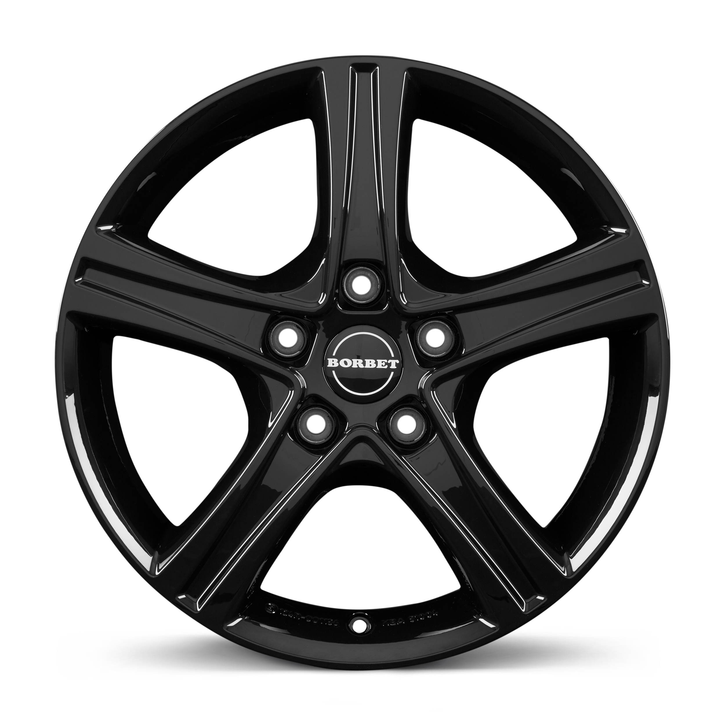 Borbet CWD Glossy Black Alloy Wheel Product Image #3