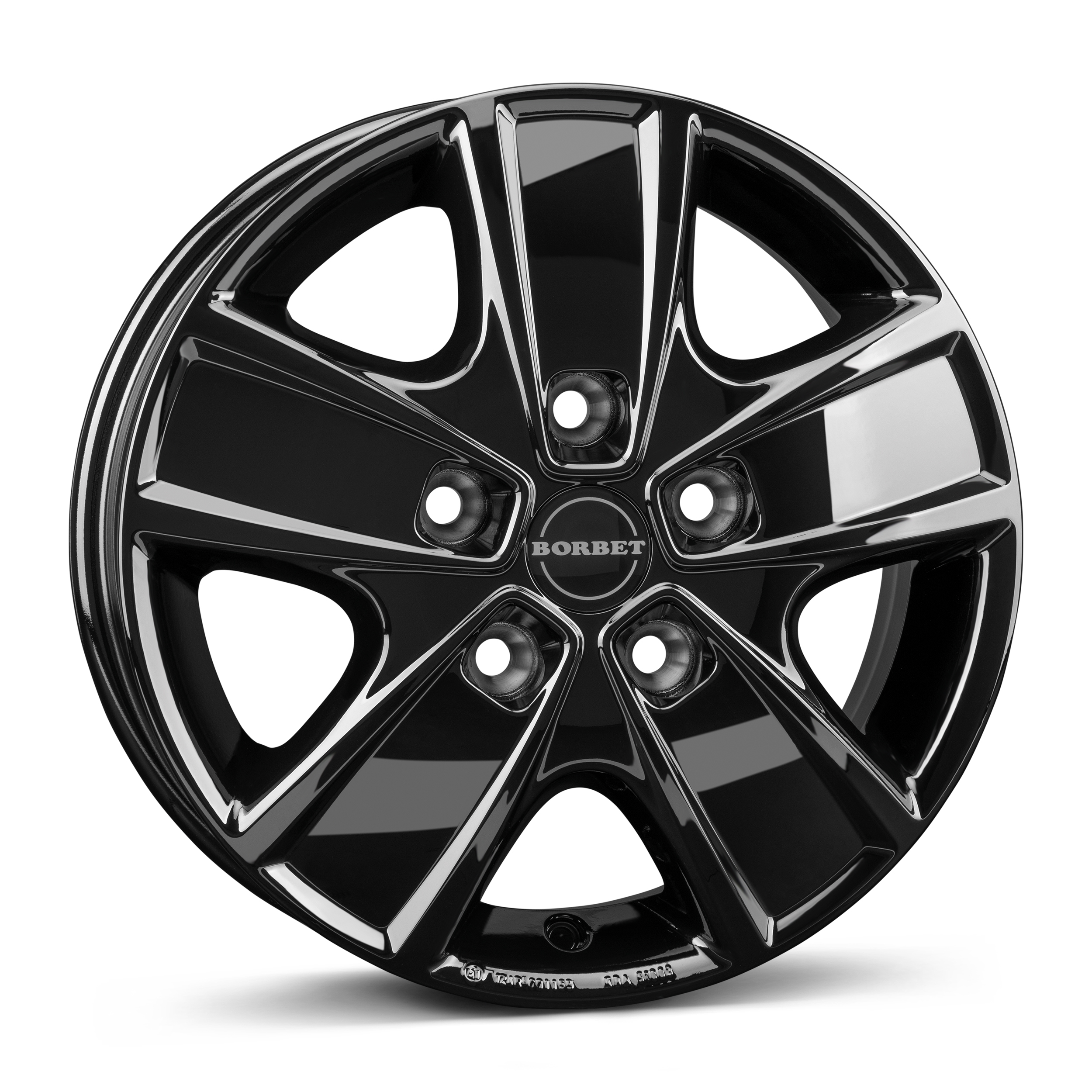 Borbet CWG Glossy Black Alloy Wheel Product Image #1
