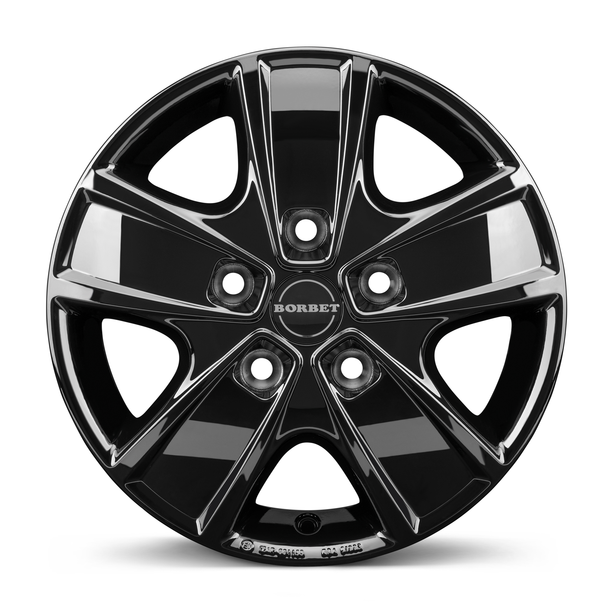 Borbet CWG Glossy Black Alloy Wheel Product Image #2