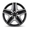 Borbet CWZ Matt Black Polished Wheel Img 1