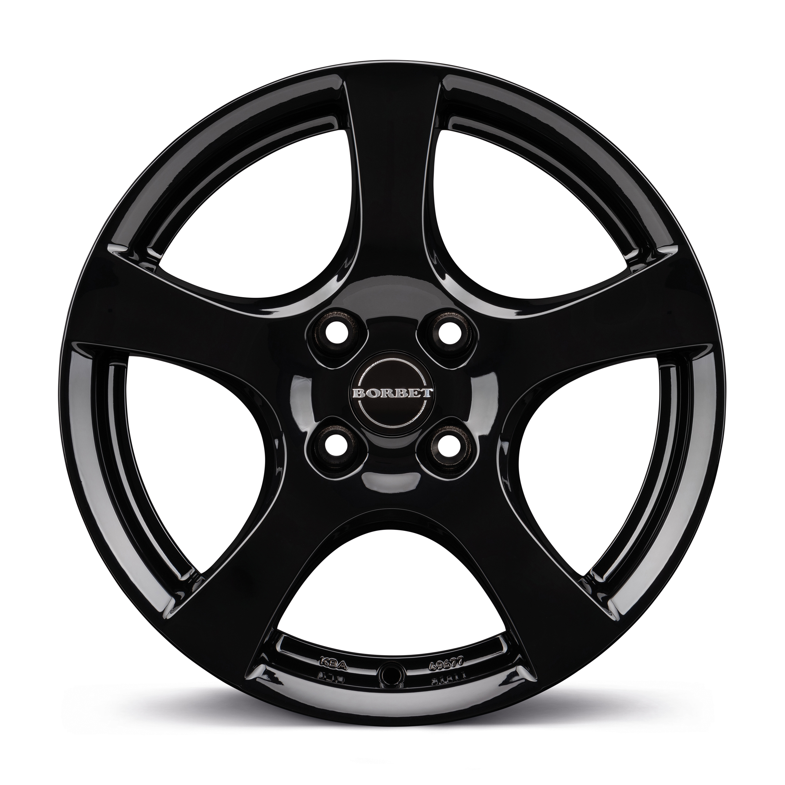 Borbet F Glossy Black Alloy Wheel Product Image #3