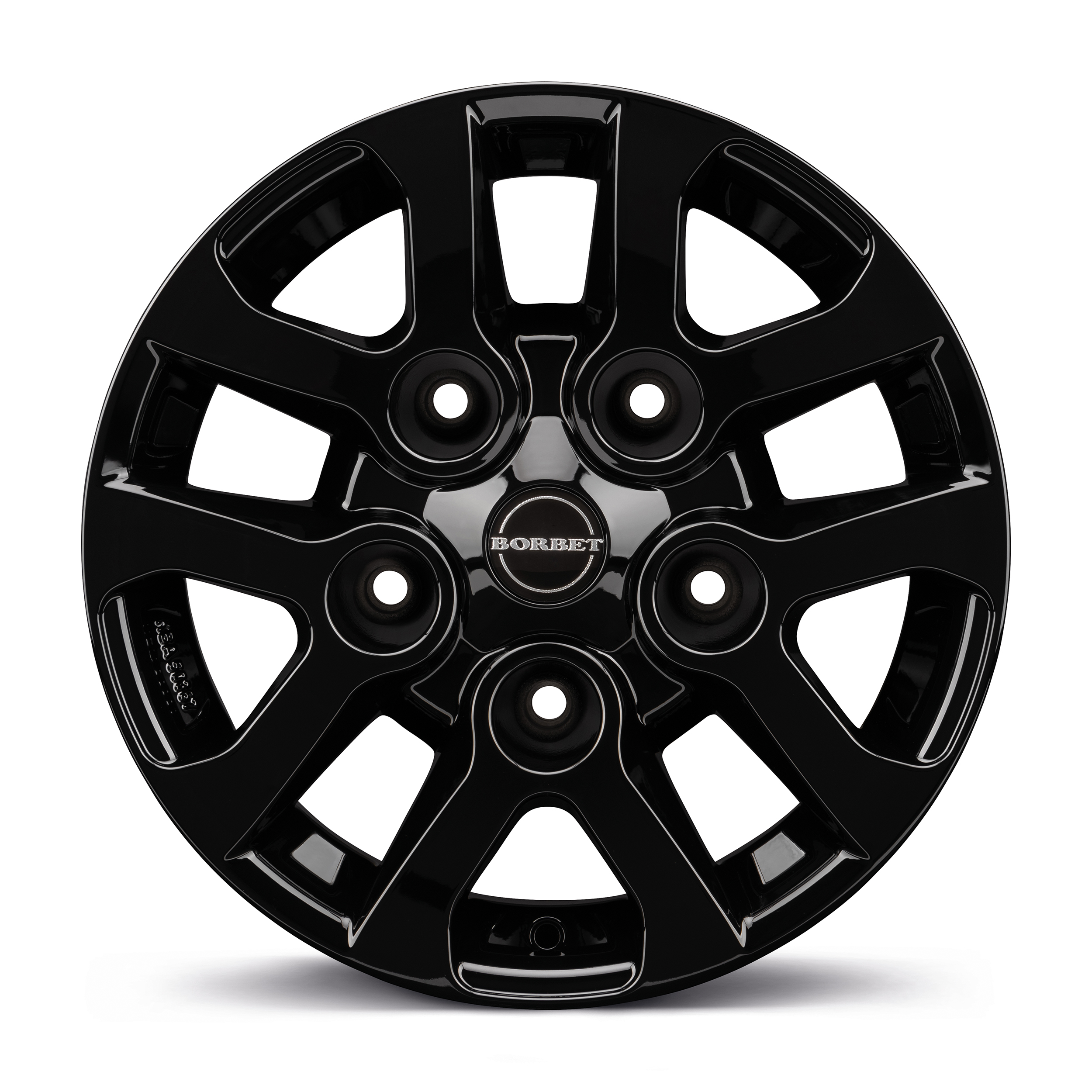 Borbet LD Glossy Black Alloy Wheel Product Image #1