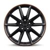Borbet LX19 Black Matt Rim Copper Wheel Img 1