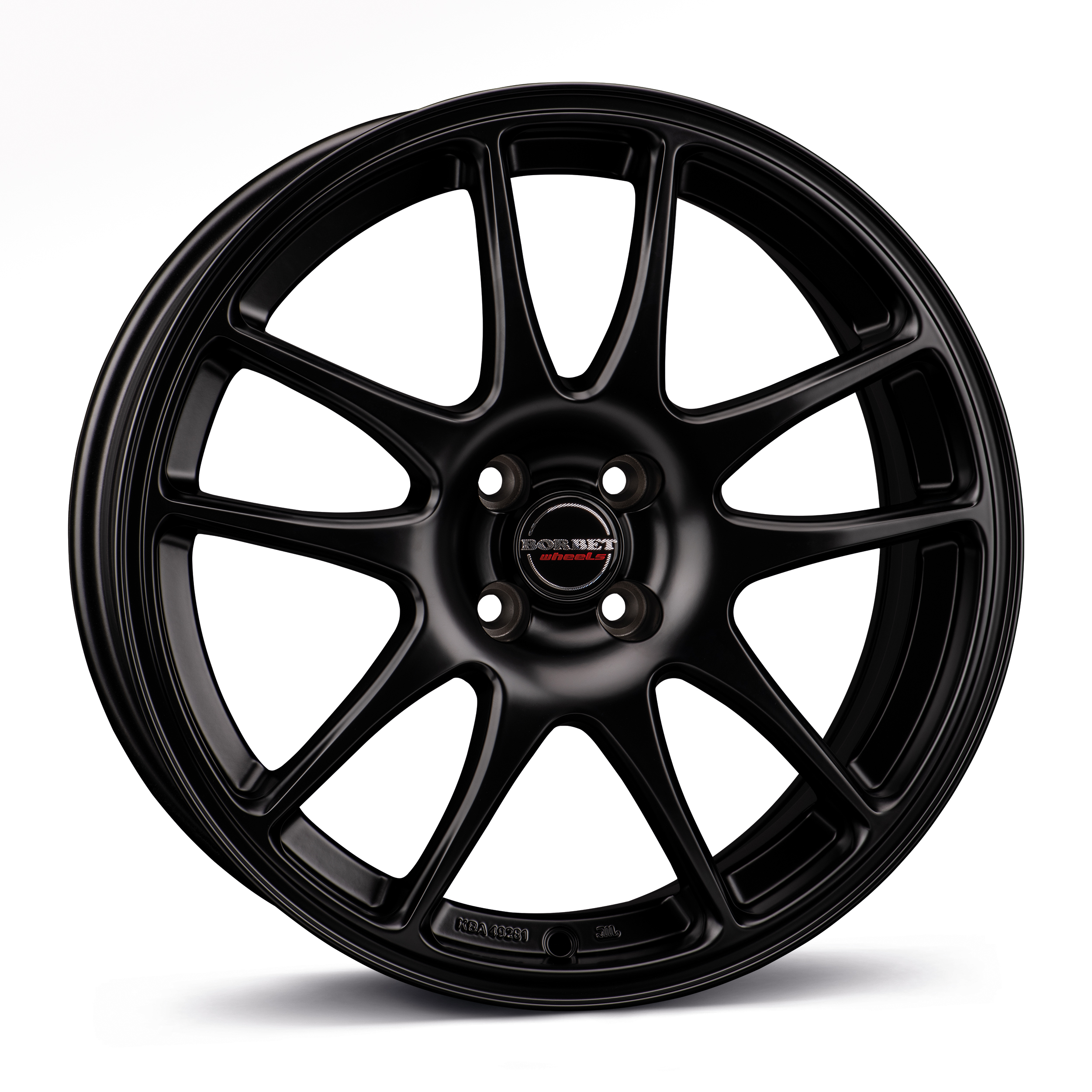 Borbet RS Matt Black Alloy Wheel Product Image #1