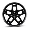 Borbet TF Black Rim Polished Glossy Wheel Img 1
