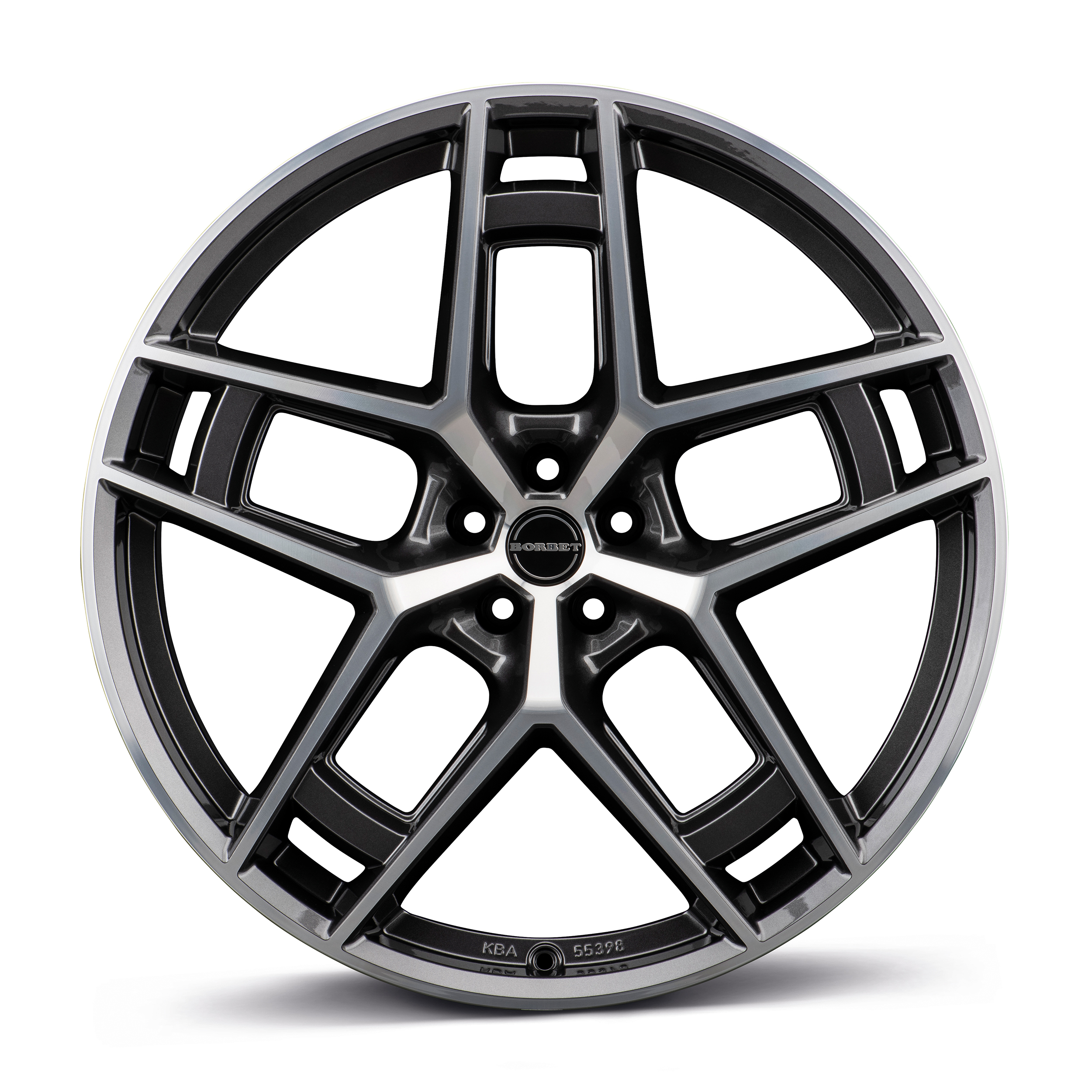 Borbet TF graphite polished glossy Alloy Wheel Product Image #1