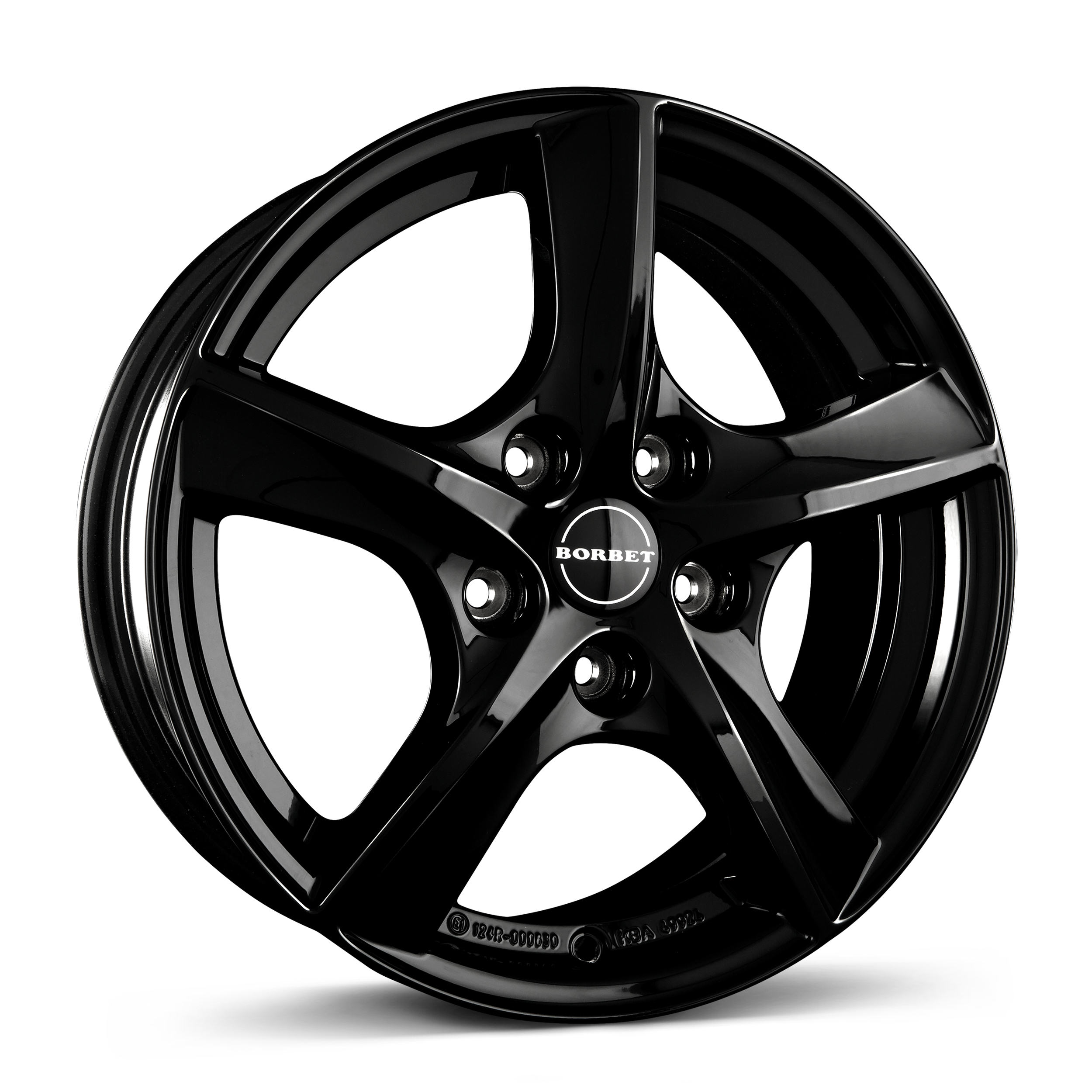 Borbet TL Glossy Black Alloy Wheel Product Image #1