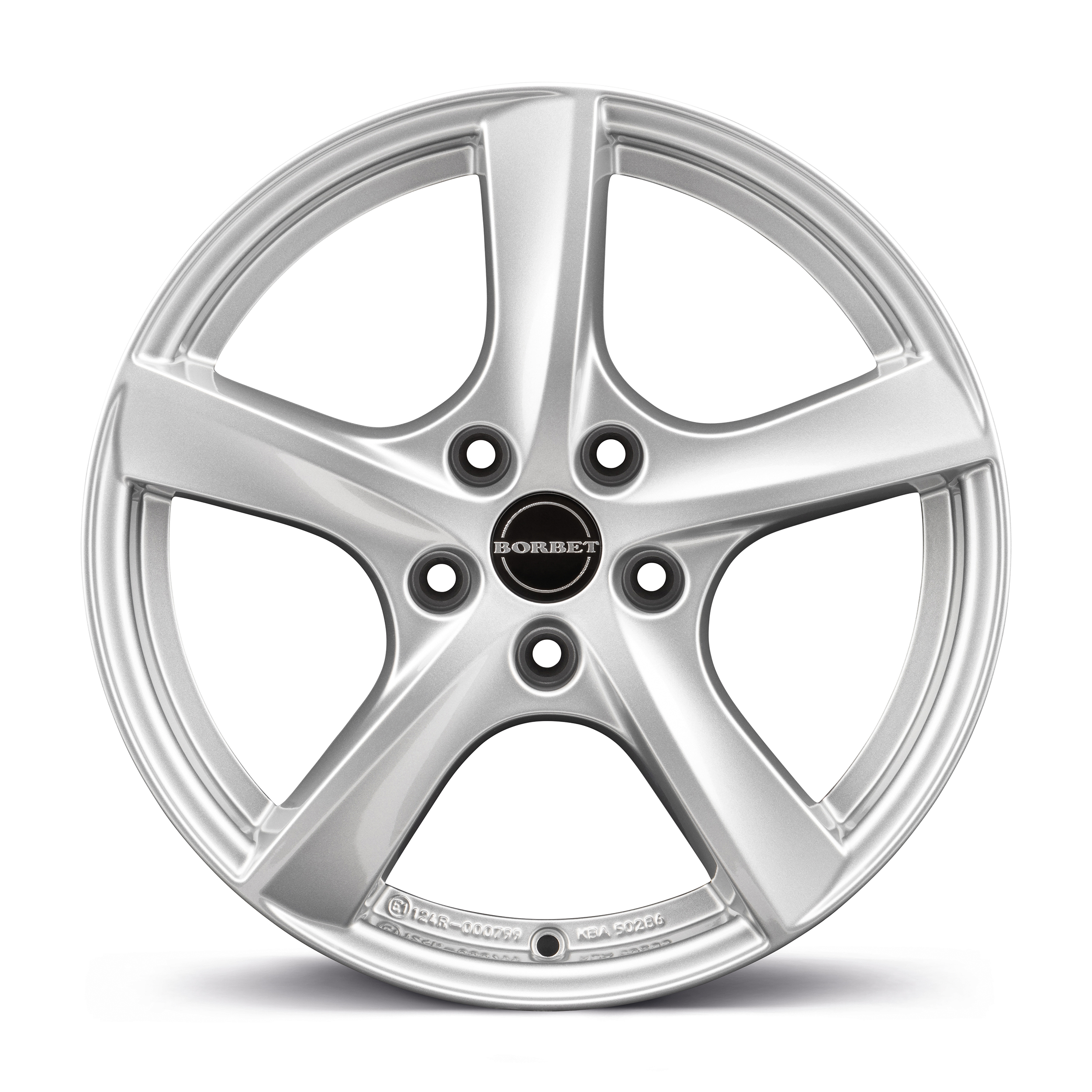 Borbet TL Brilliant Silver Alloy Wheel Product Image #3