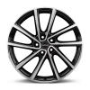 Borbet V Black Glossy Polished Wheel Img 3