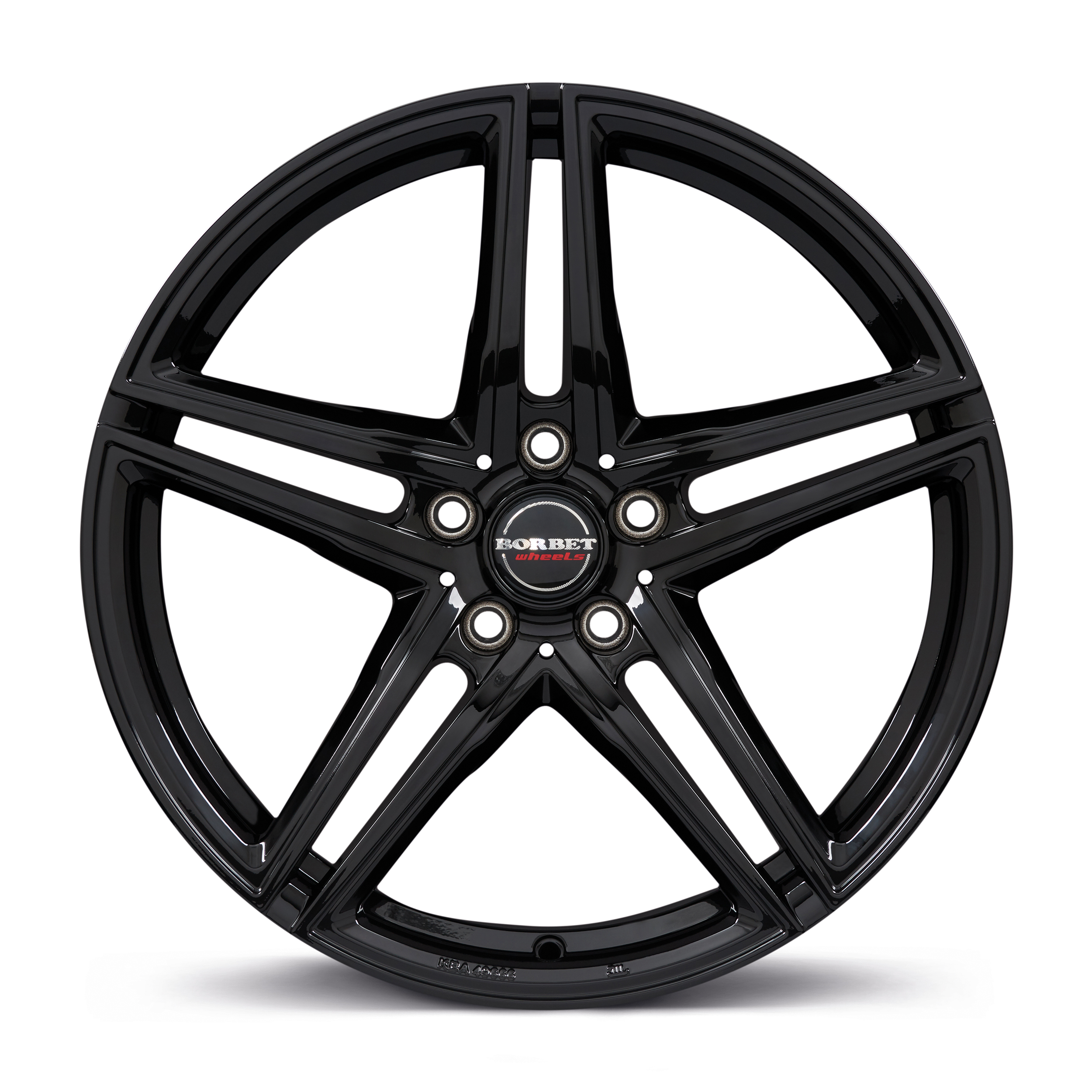 Borbet XRT Glossy Black Alloy Wheel Product Image #3