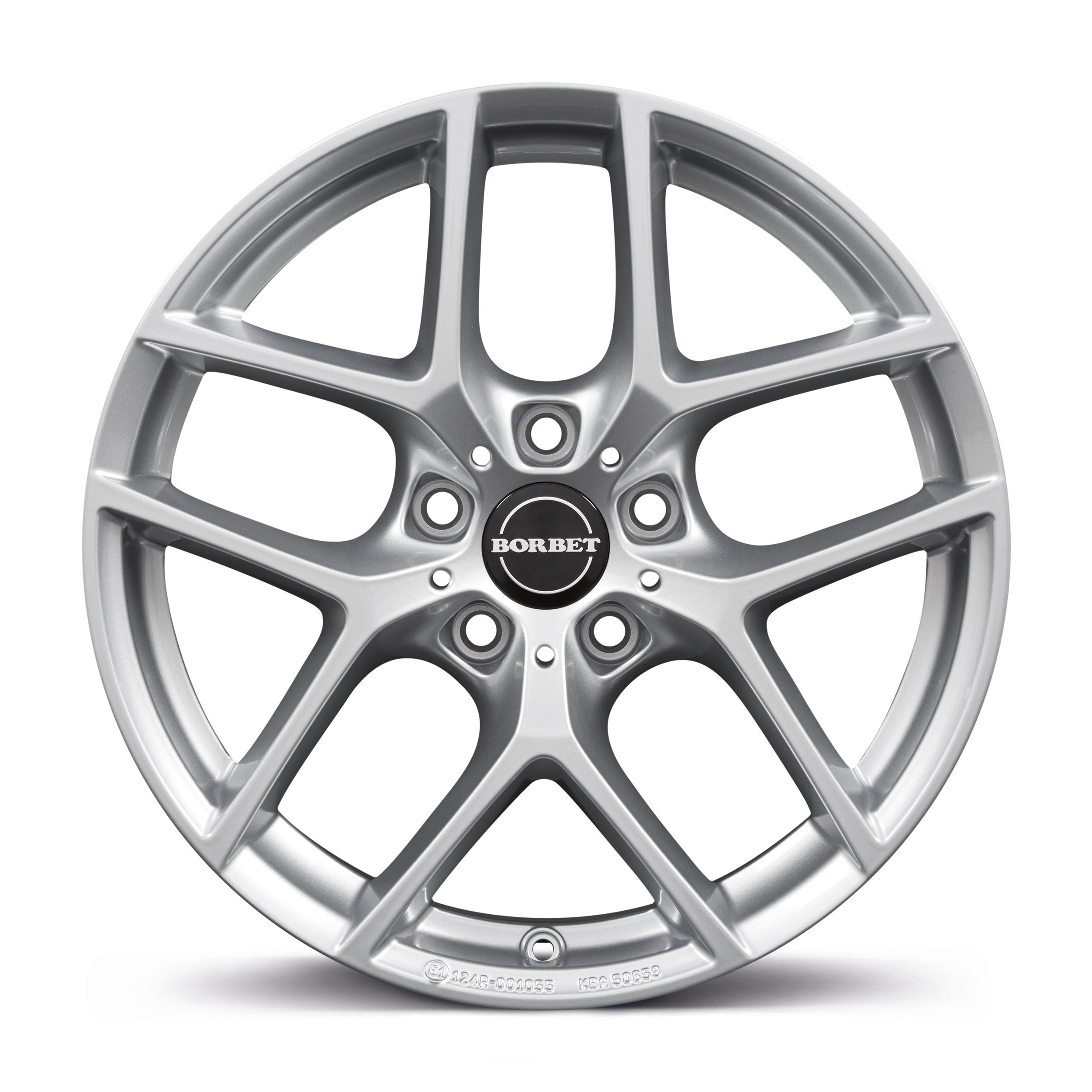 Borbet Y Crystal Silver BMW Alloy Wheel Product Image #3