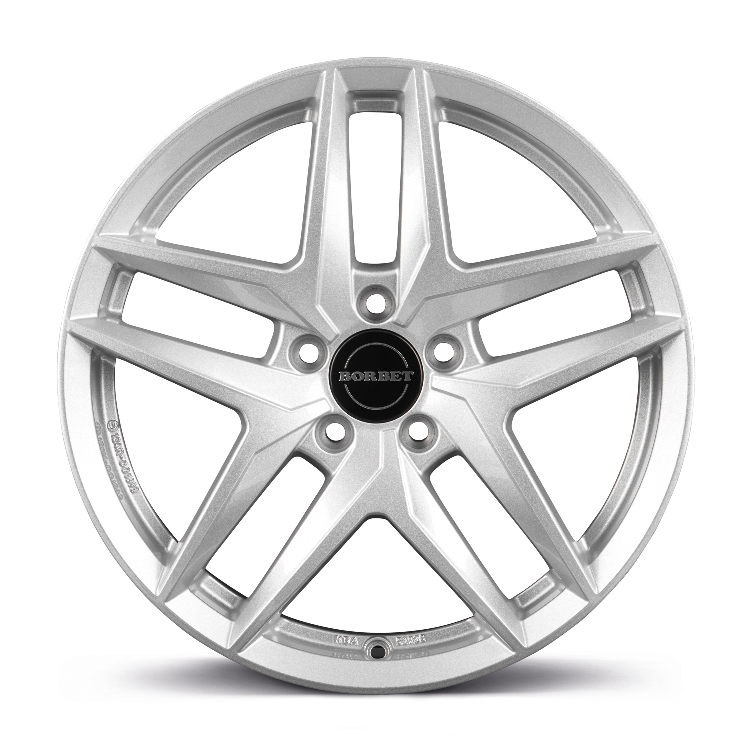 Borbet Z Crystal Silver Alloy Wheel Product Image #3