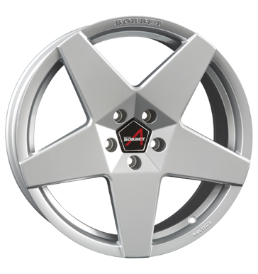 Borbet A New Brilliant Silver Alloy Wheel Product Image #2