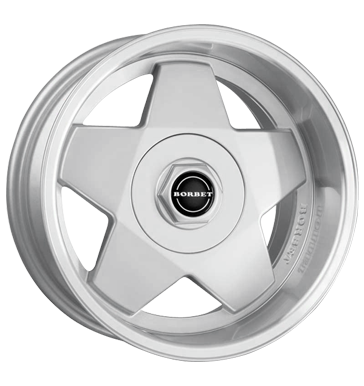 Borbet A Silver Rim Lip Polished Alloy Wheel Product Image #2